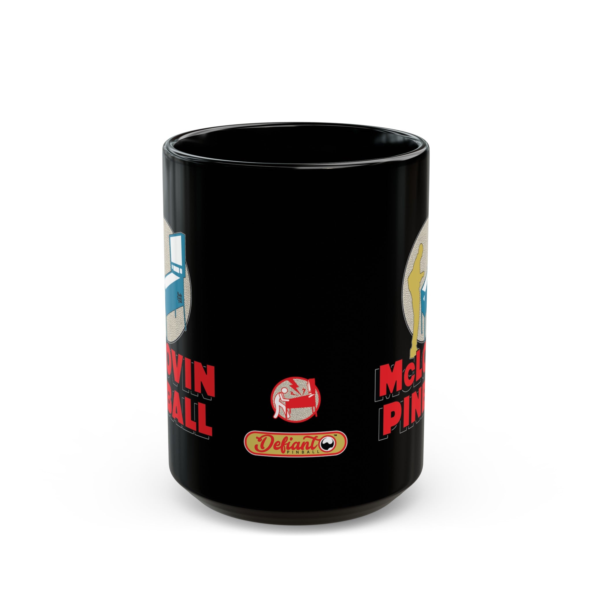 McLOVIN PINBALL - Black Mug (11oz, 15oz)