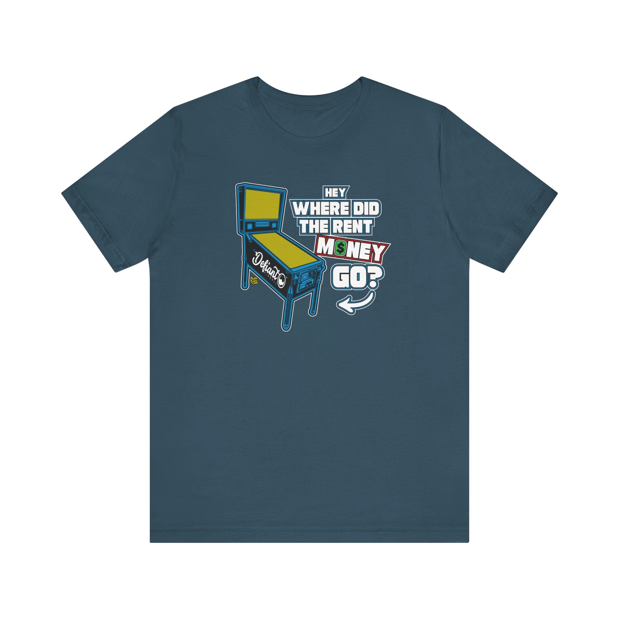 RENT MONEY - Unisex Jersey Short Sleeve Tee