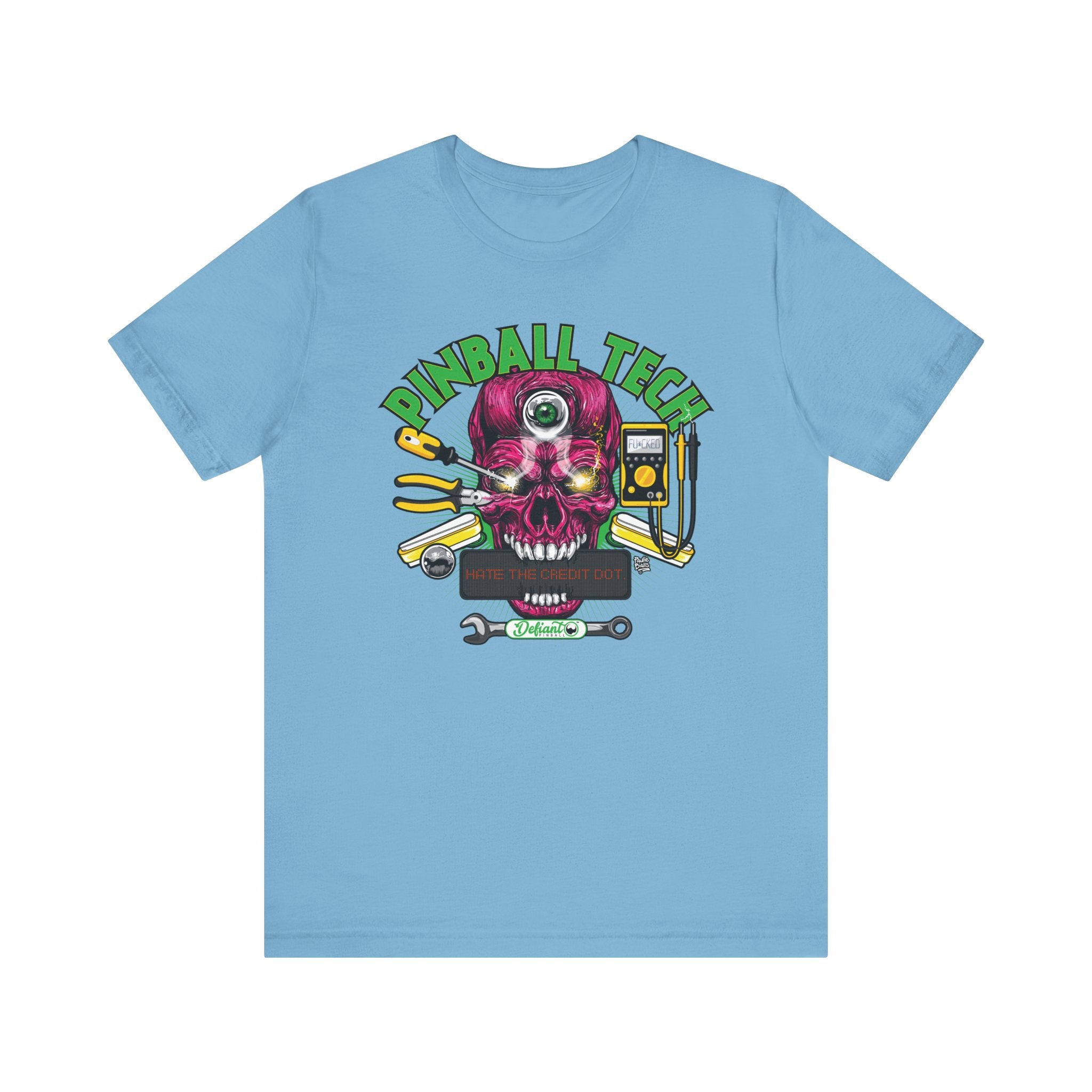 PINBALL TECH - Unisex Jersey Short Sleeve Tee