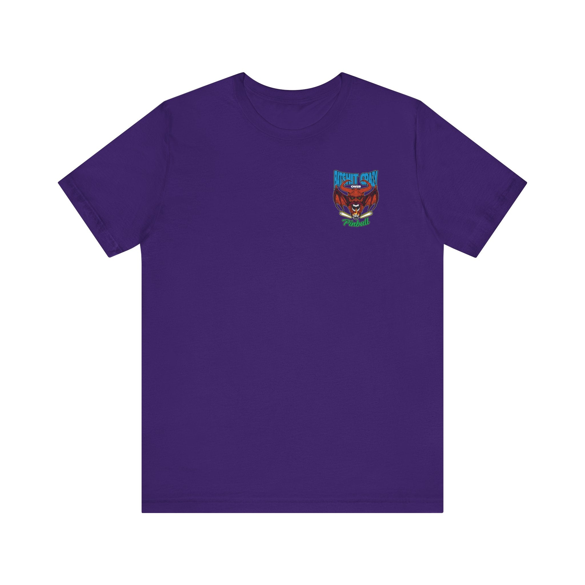 Bat Shit Crazy - Front & Back Print Unisex Jersey Short Sleeve Tee