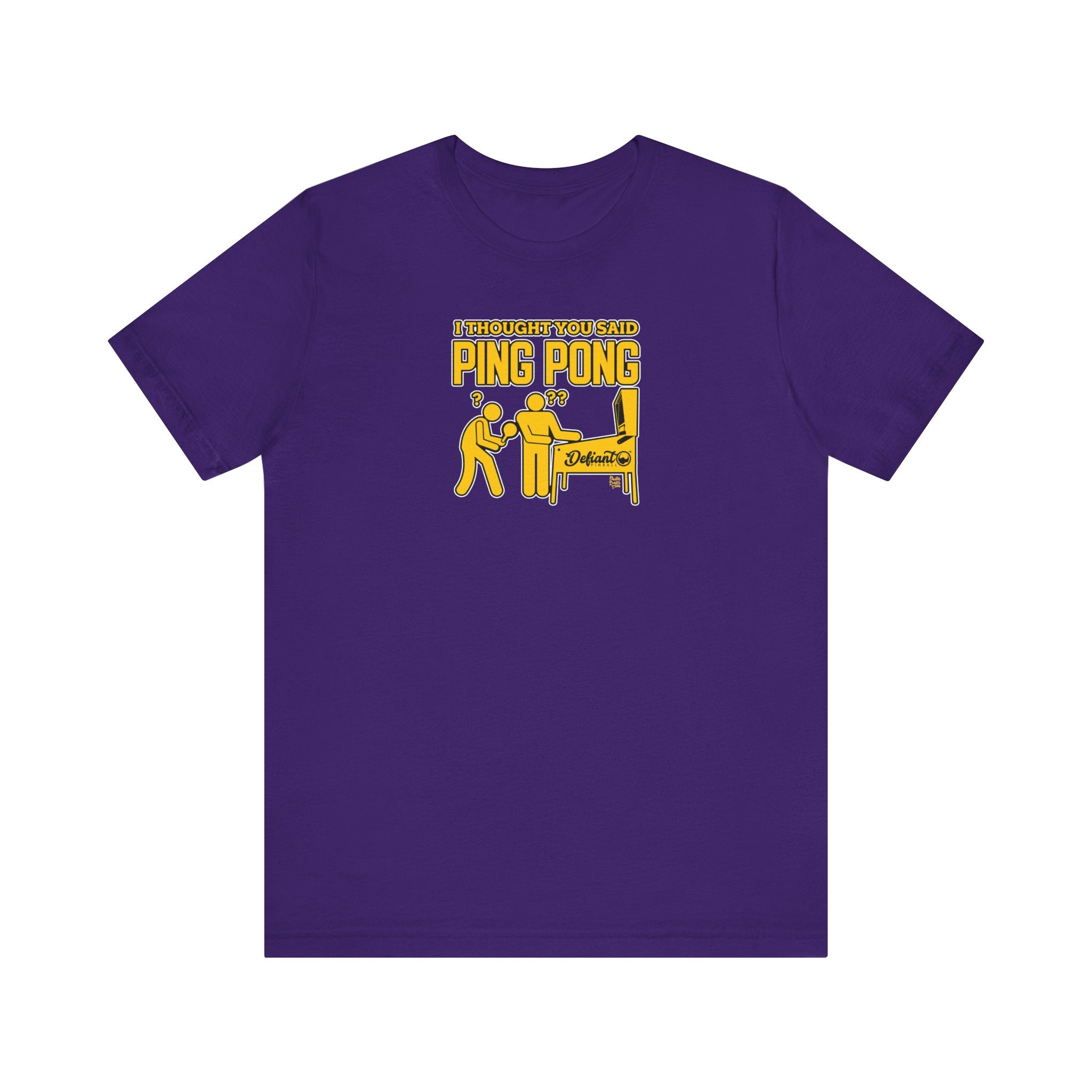 PING PONG ? - Unisex Jersey Short Sleeve Tee