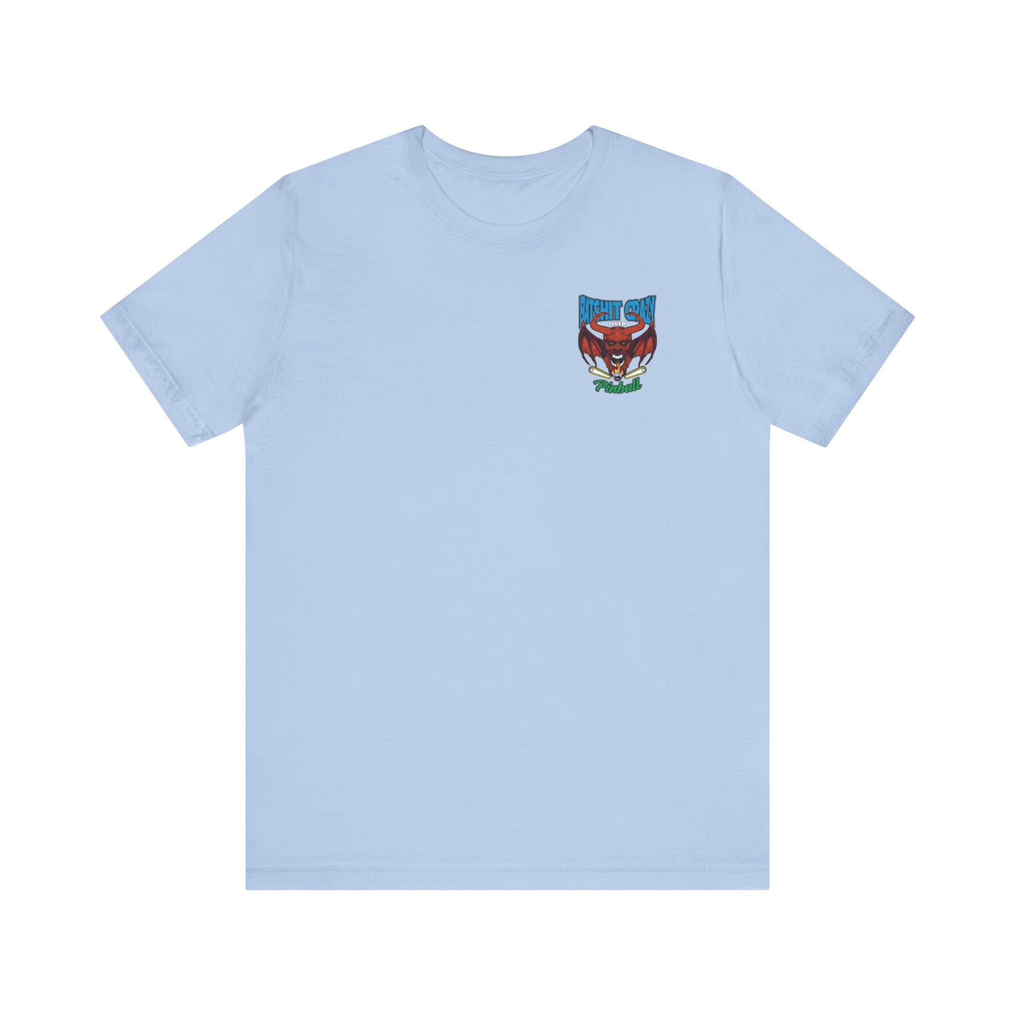 Bat Shit Crazy - Front & Back Print Unisex Jersey Short Sleeve Tee