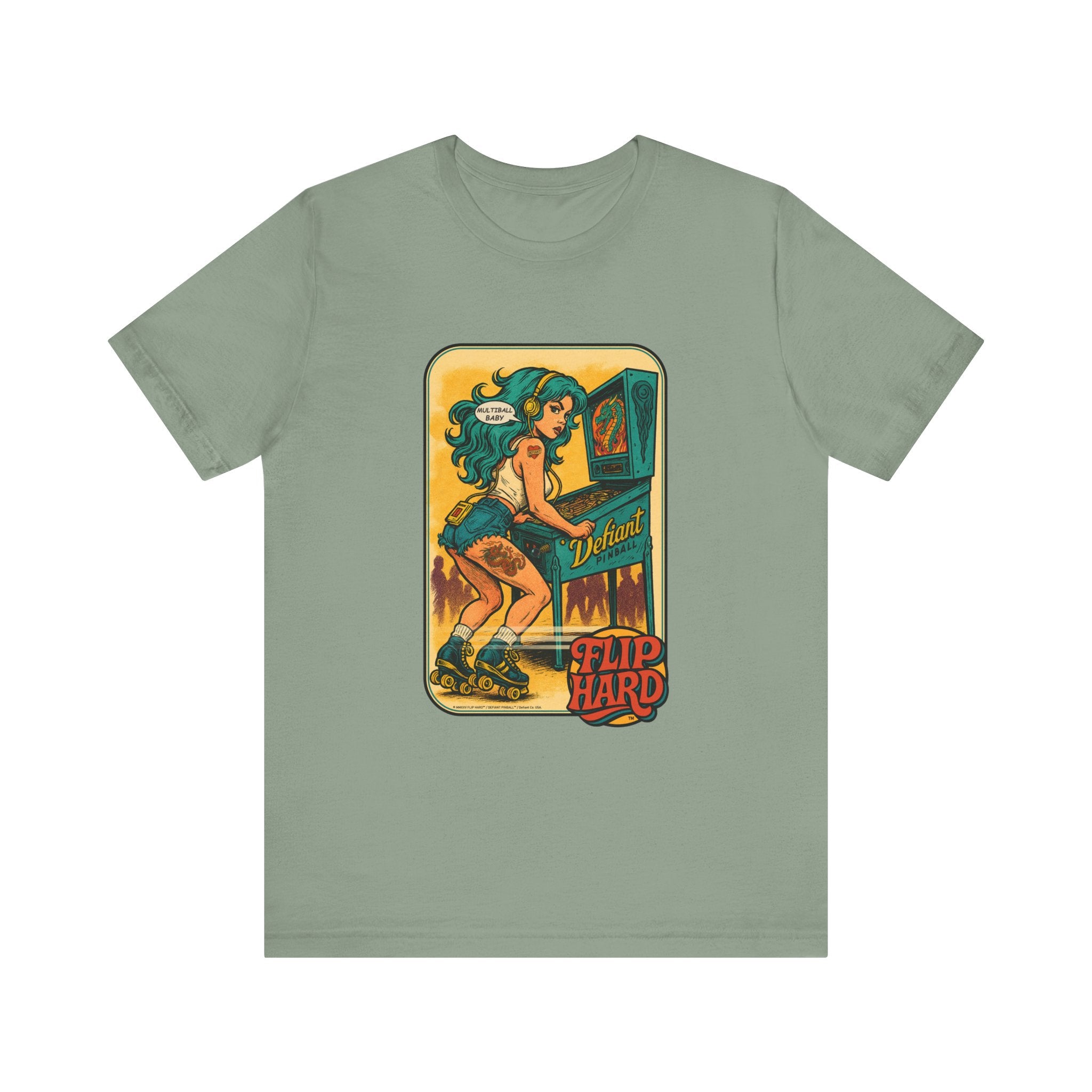 FLIP HARD™ - Unisex Jersey Short Sleeve Tee