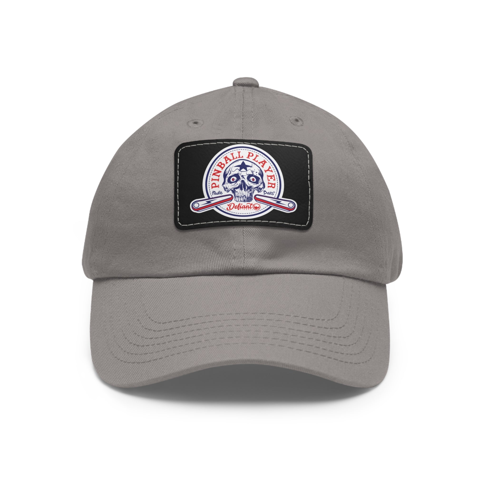 SNEAKY PLAYER - Dad Hat with Leather Patch (Rectangle)