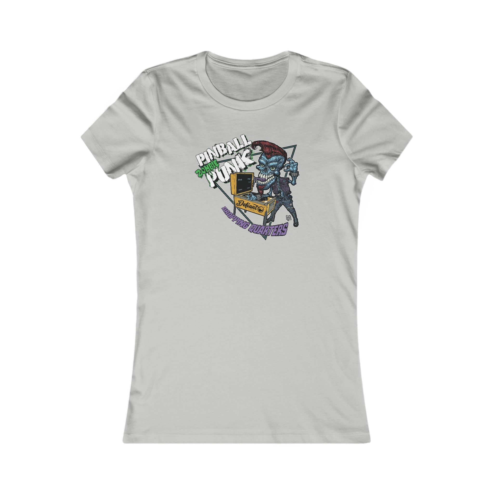 PINBALL Zombie PUNK  - Women's Favorite Tee