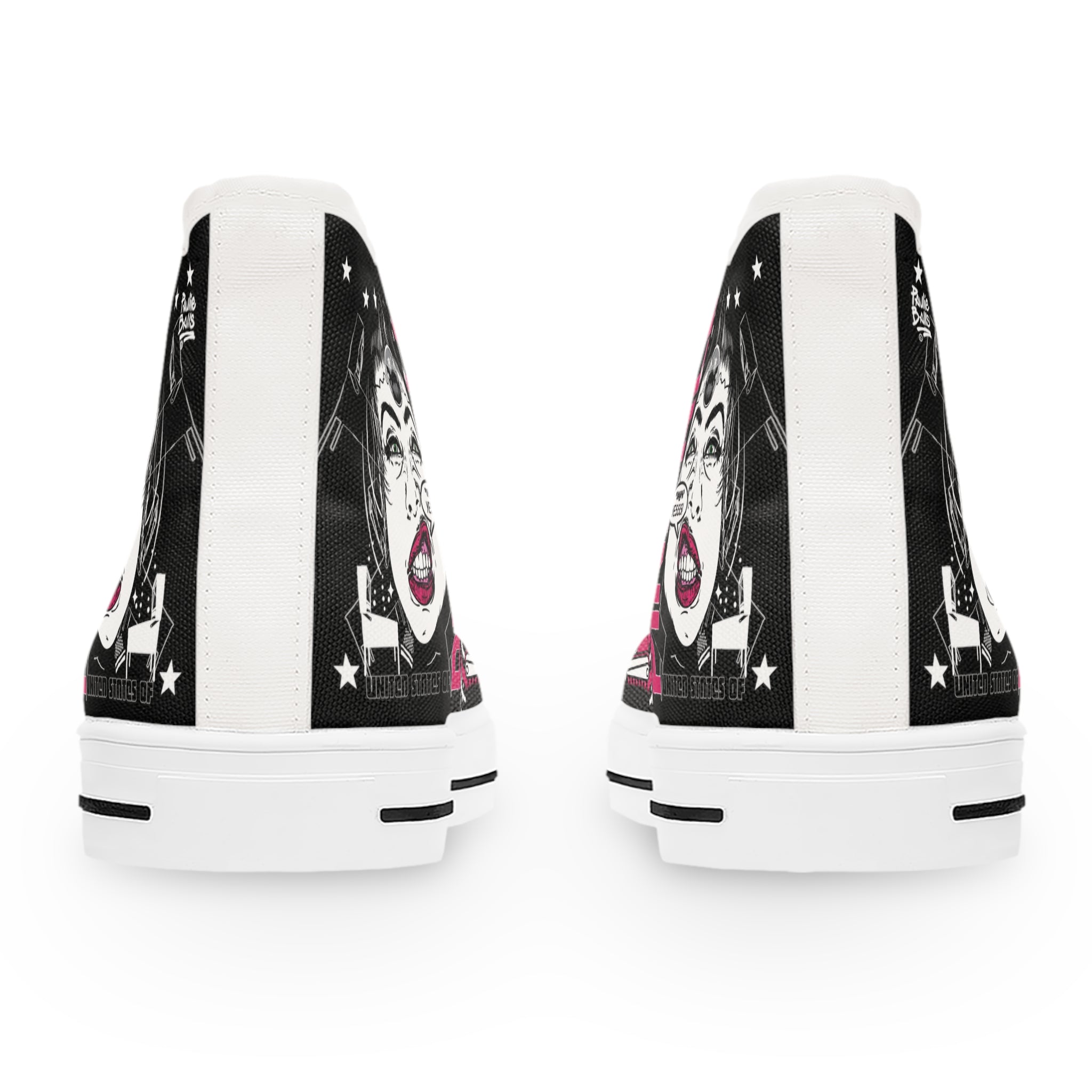 THE FACE - Women's High Top Sneakers