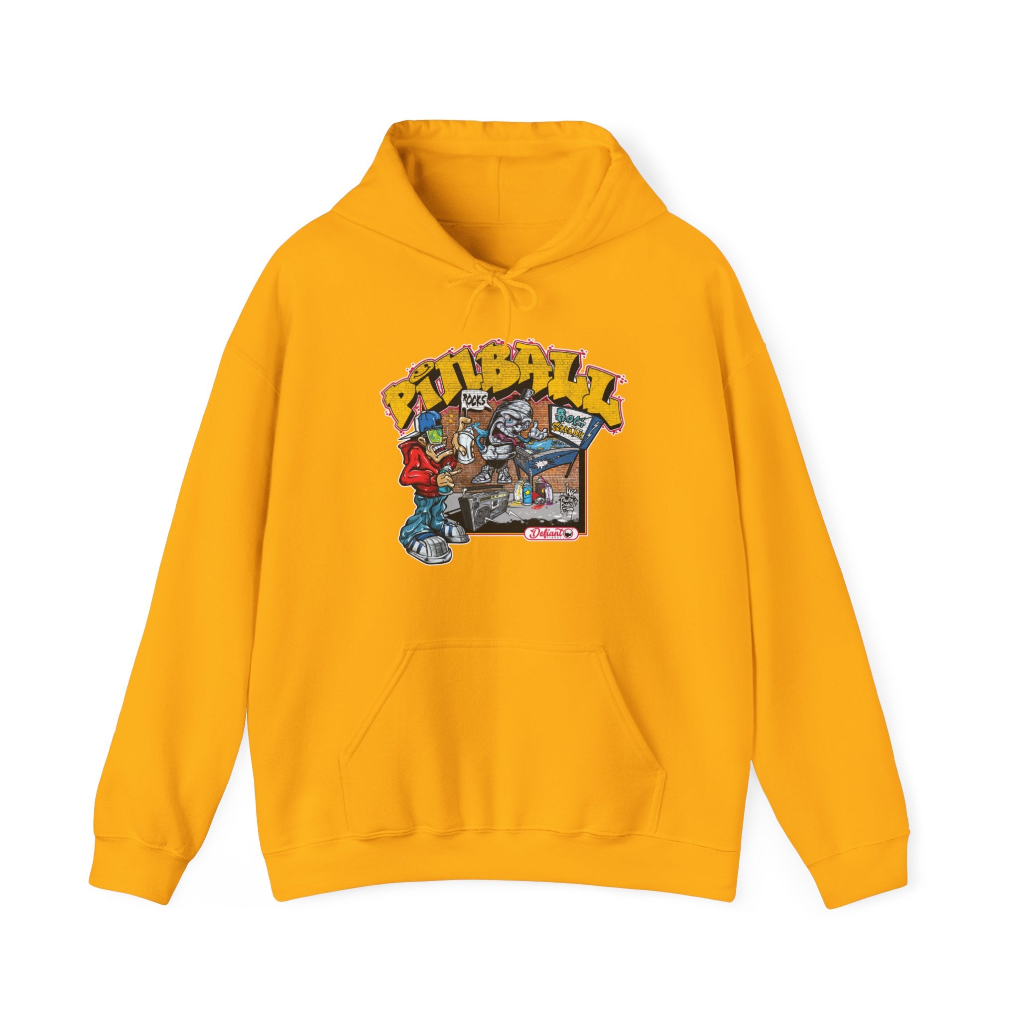ROCK STEADY PINBALL - Unisex Heavy Blend™ Hooded Sweatshirt