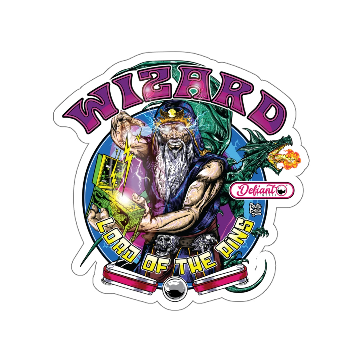 LORD OF THE PINS - Die-Cut Stickers