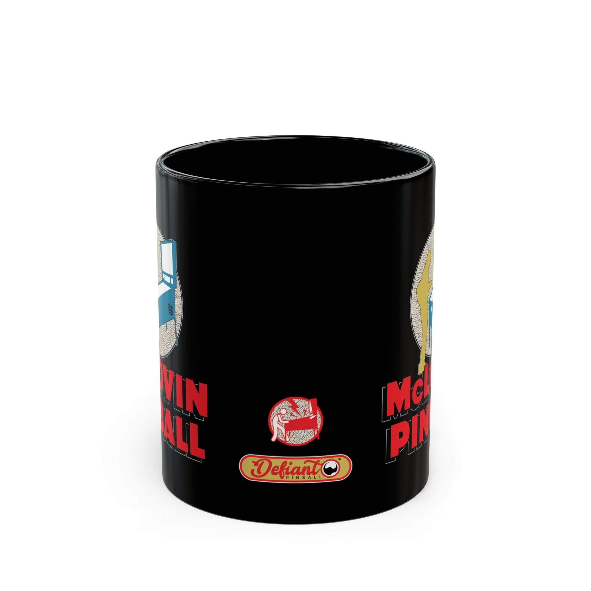 McLOVIN PINBALL - Black Mug (11oz, 15oz)