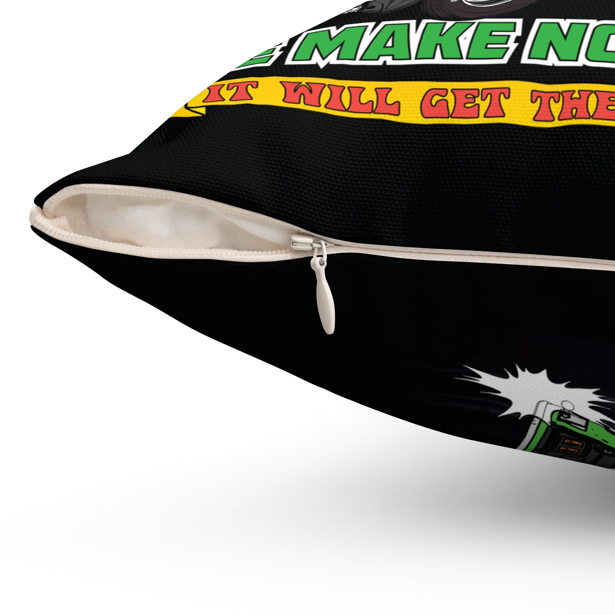 Pinball Delivery No Guarantee - Spun Polyester Square Pillow
