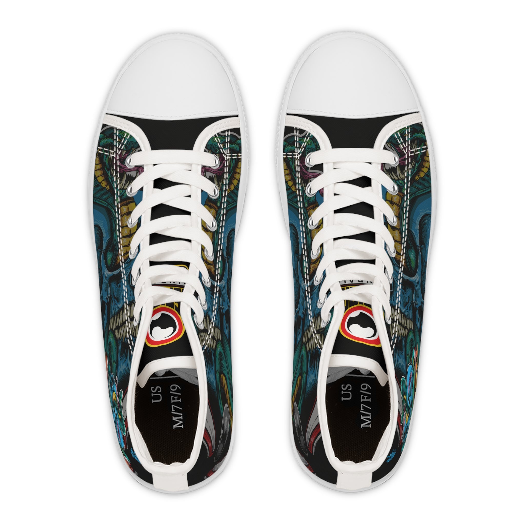 DEEP BONES - Women's High Top Sneakers