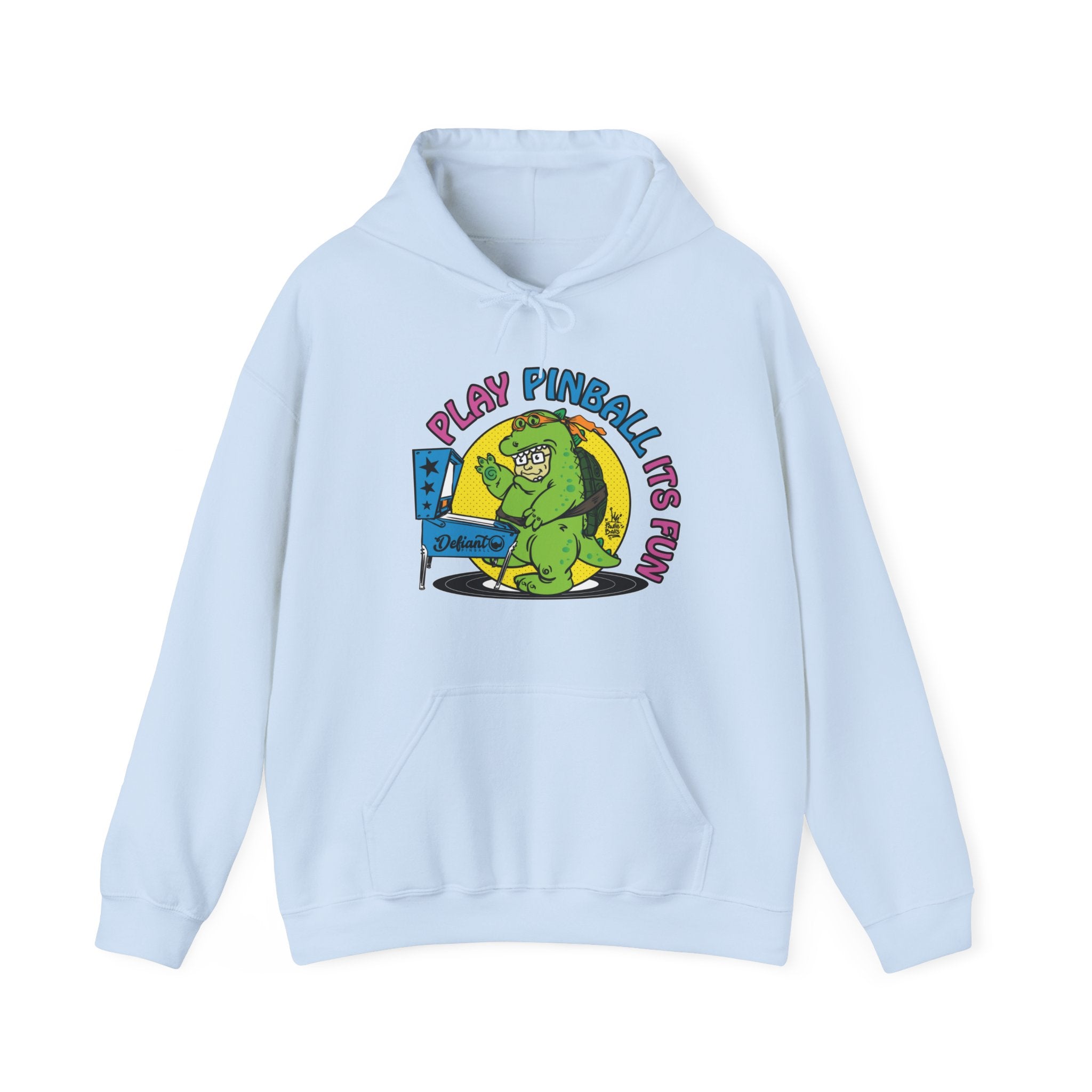 PLAY PINBALL ITS FUN -  Unisex Heavy Blend™ Hooded Sweatshirt