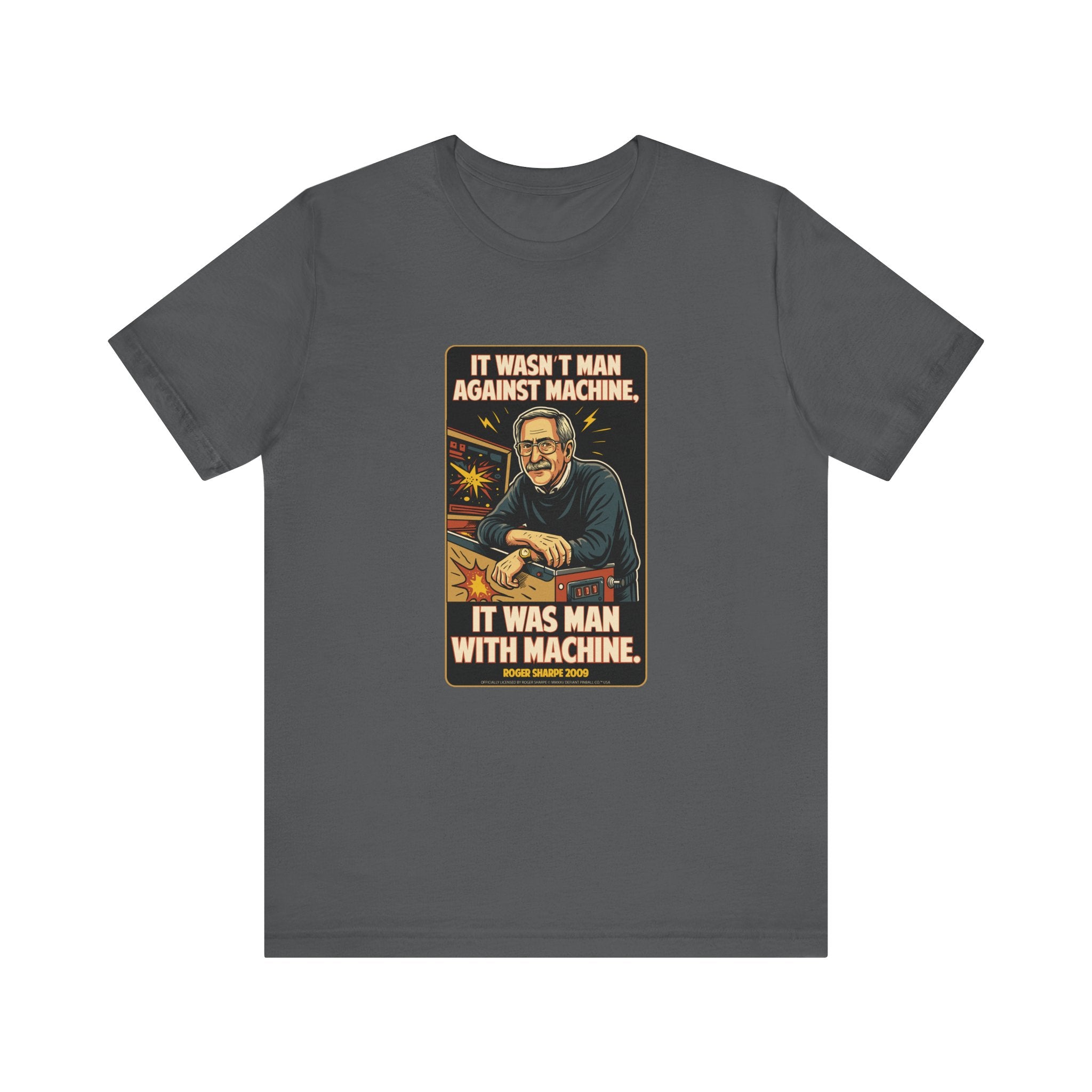 Man With Machine - Unisex Jersey Short Sleeve Tee