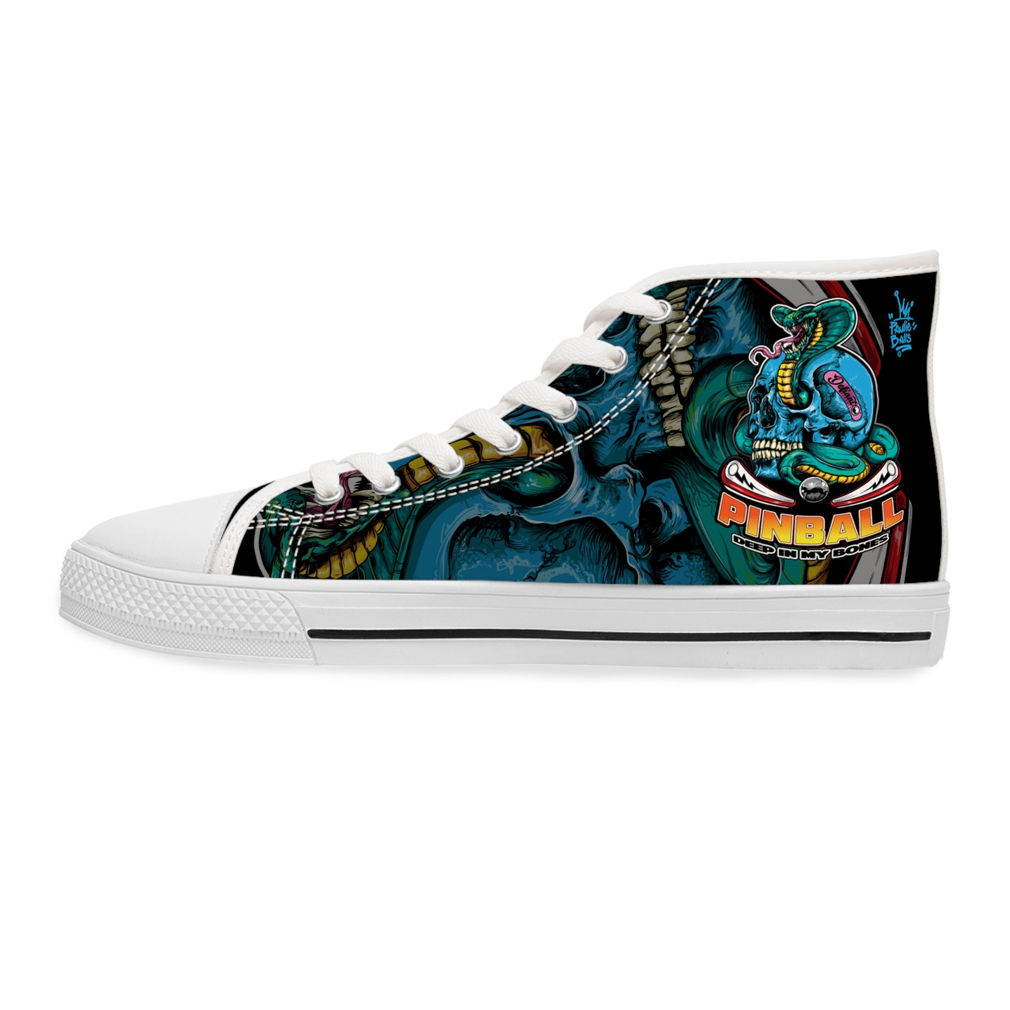 DEEP BONES - Women's High Top Sneakers