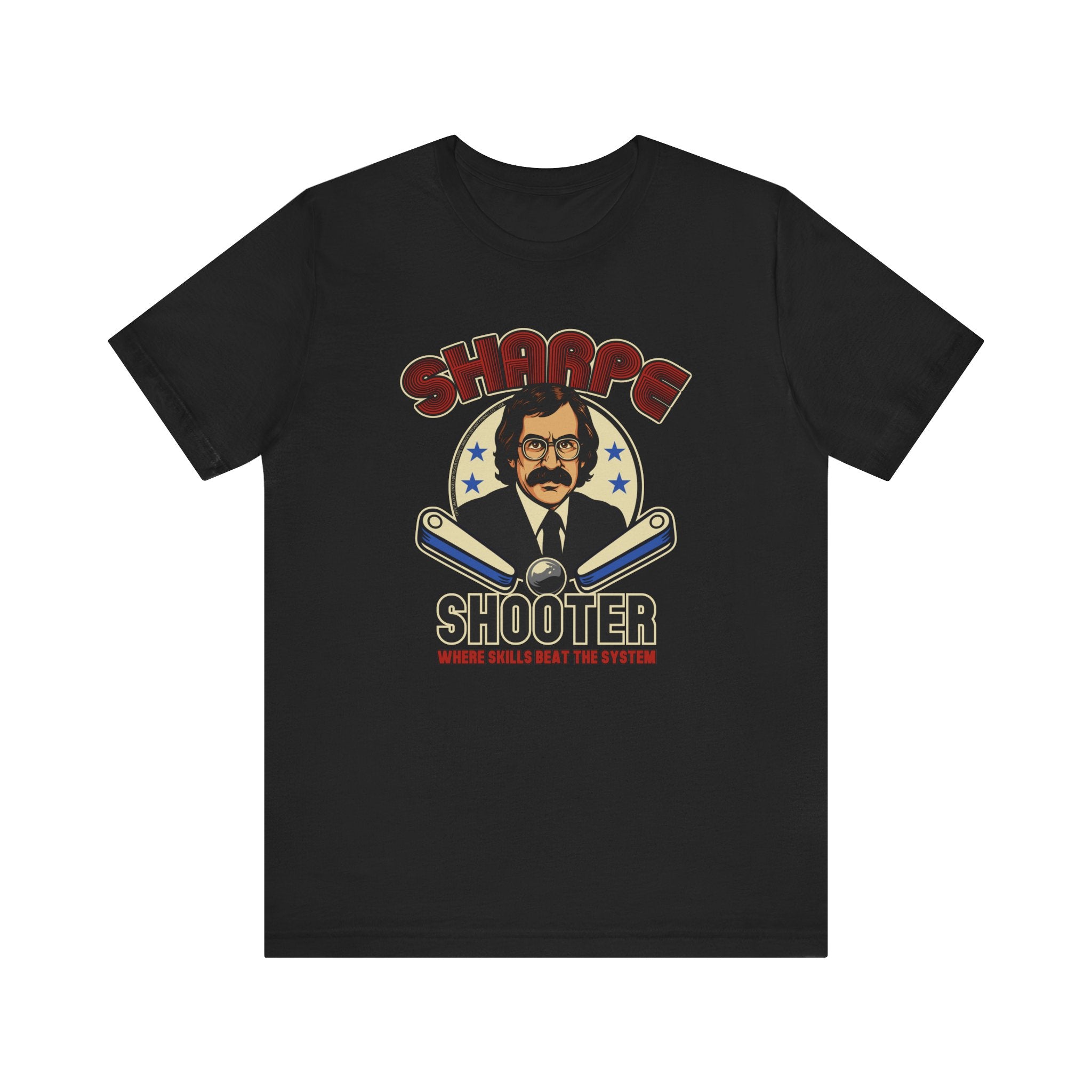 SHARPE SHOOTER - Where Skills Beat the System - Unisex Jersey Short Sleeve Tee