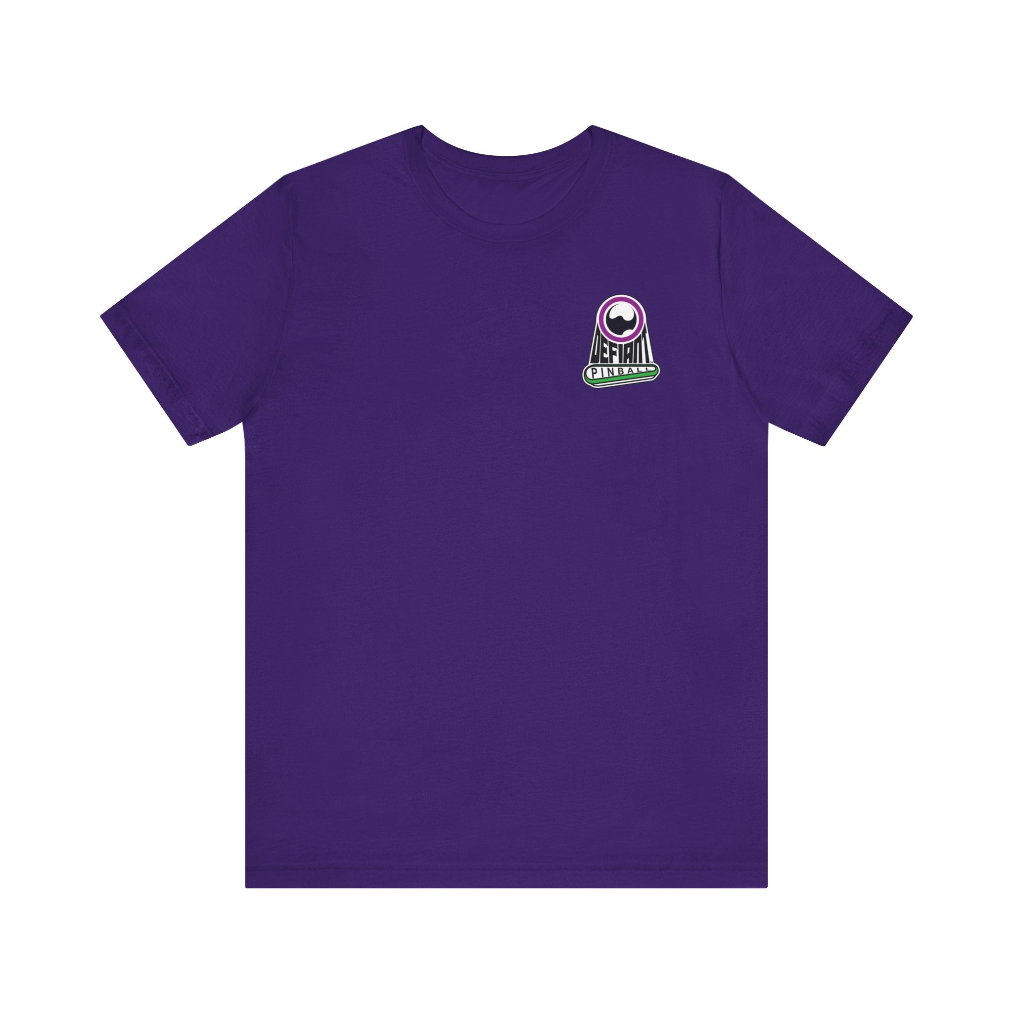 PIN - BASHER - Front & Back Print  Unisex Jersey Short Sleeve Tee
