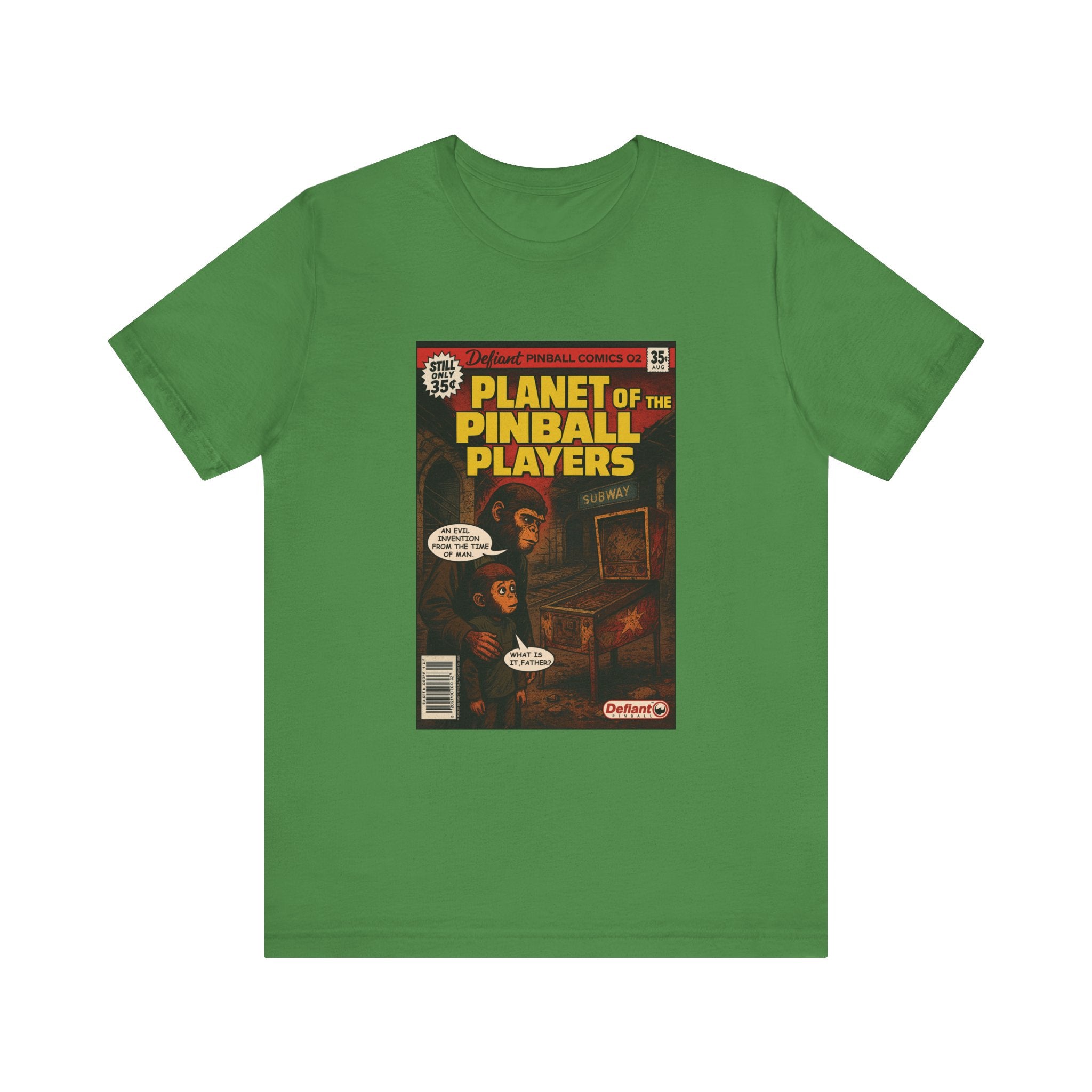 PLANET OF THE PINBALL PLAYERS - Unisex Jersey Short Sleeve Tee