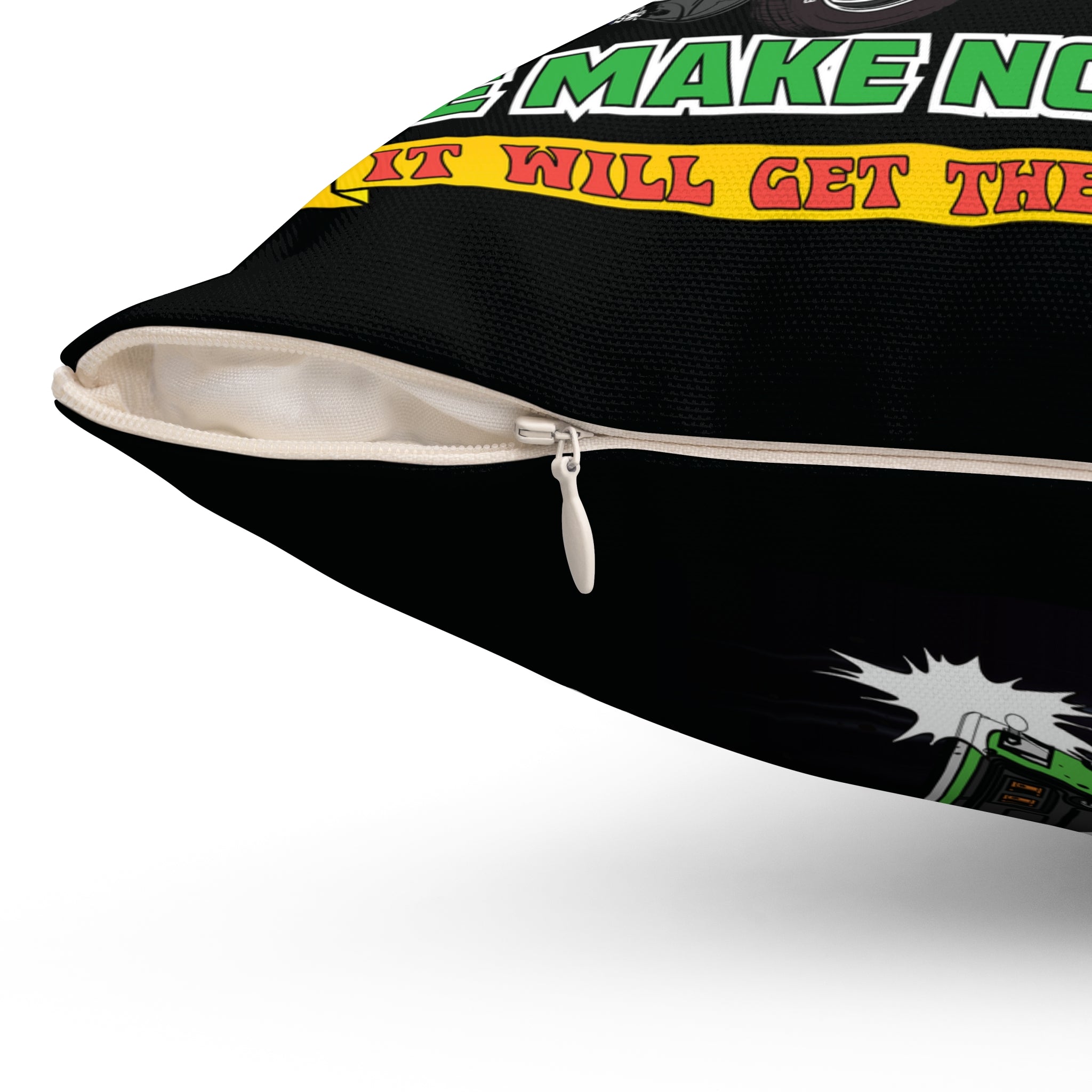 Pinball Delivery No Guarantee - Spun Polyester Square Pillow