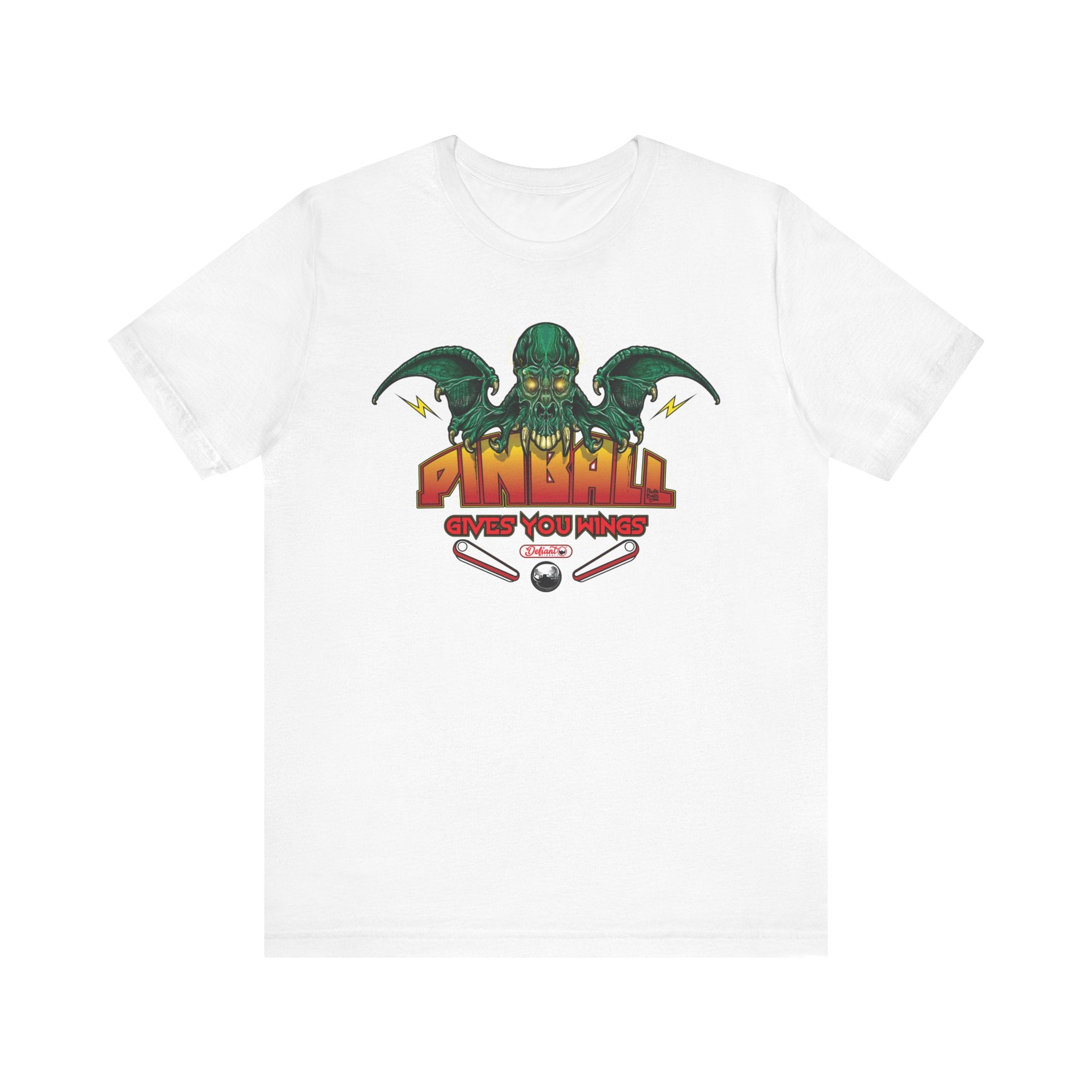 PINBALL GIVES YOU WINGS - Unisex Jersey Short Sleeve Tee