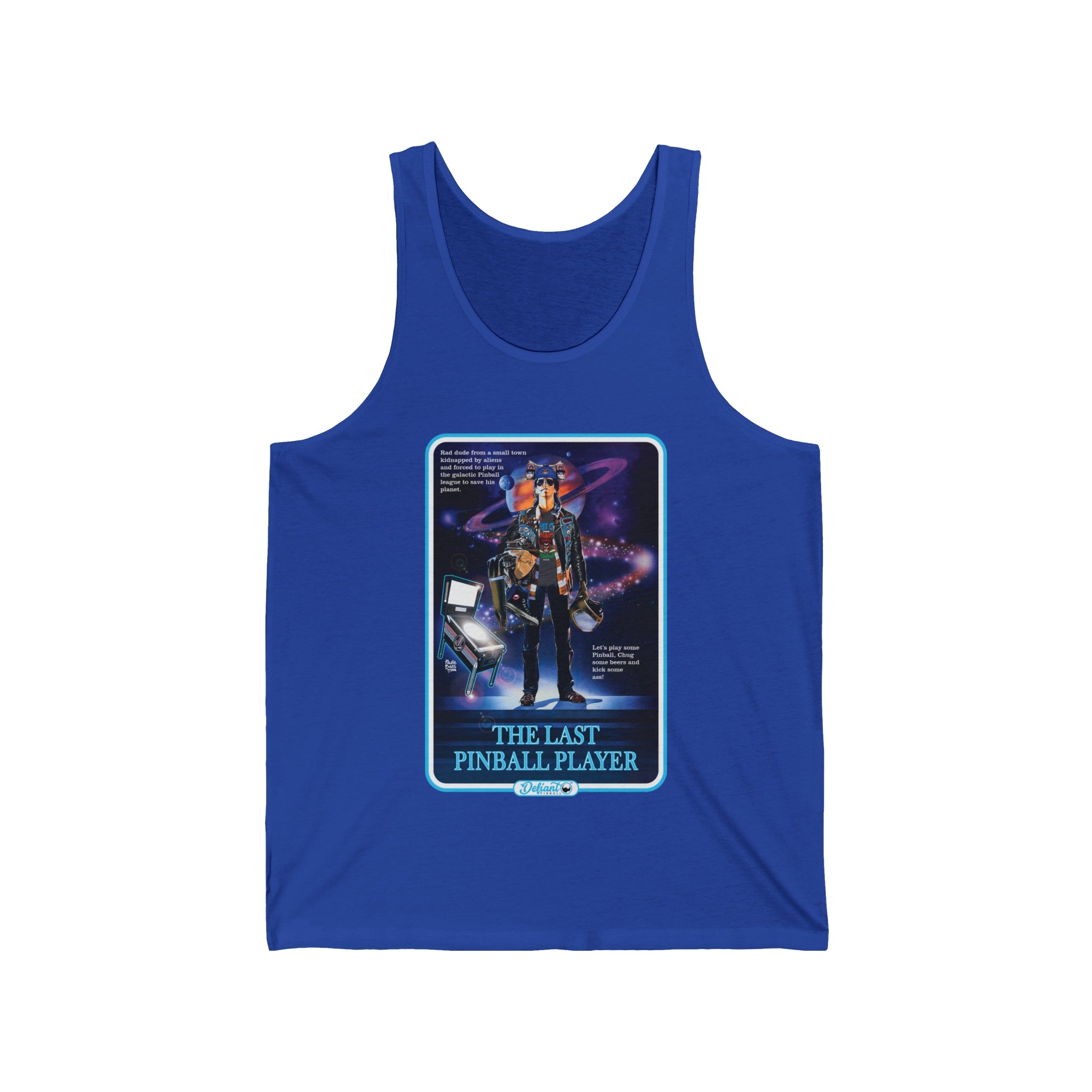 THE LAST PINBALL PLAYER - Unisex Jersey Tank