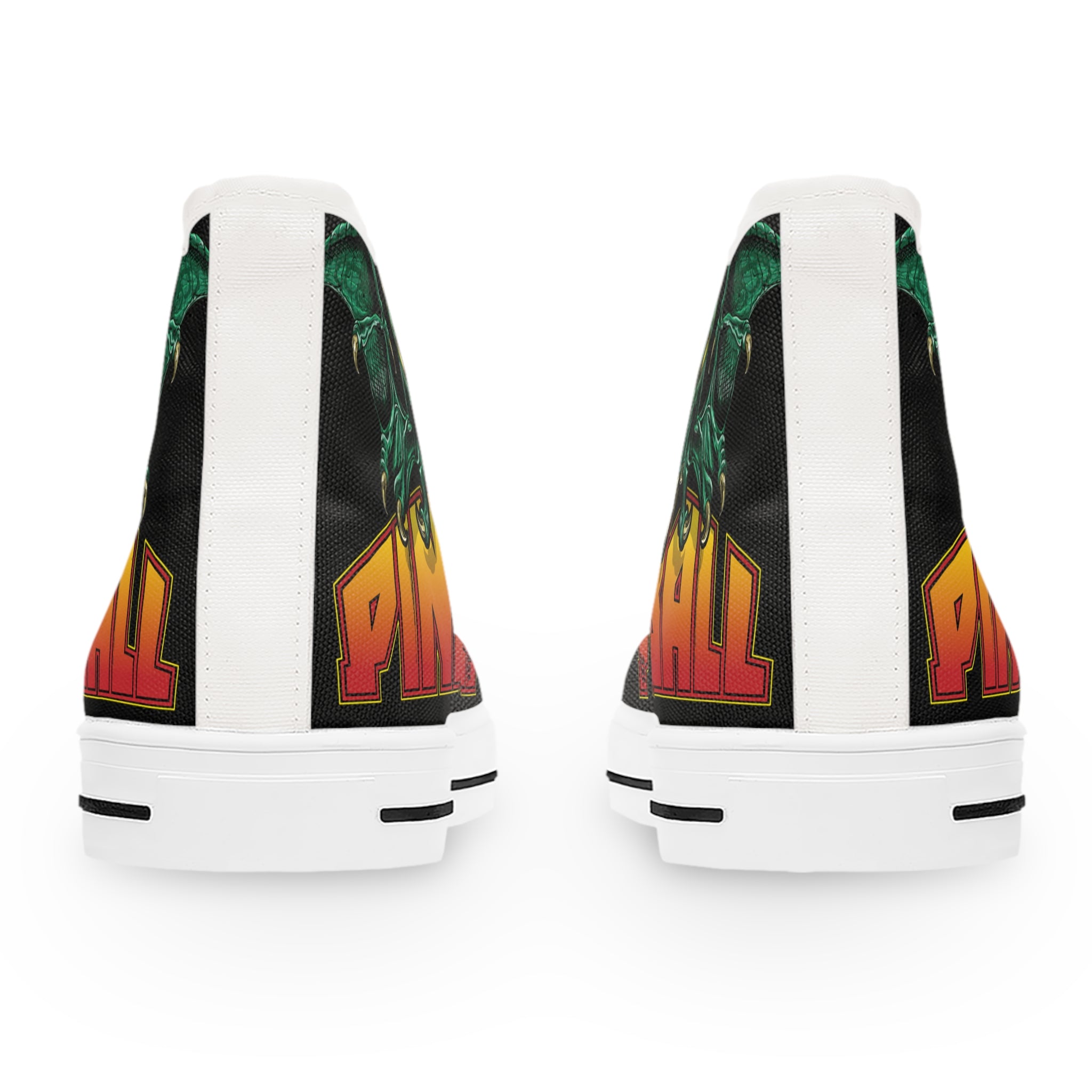 PINBALL GIVES YOU WINGS - Women's High Top Sneakers