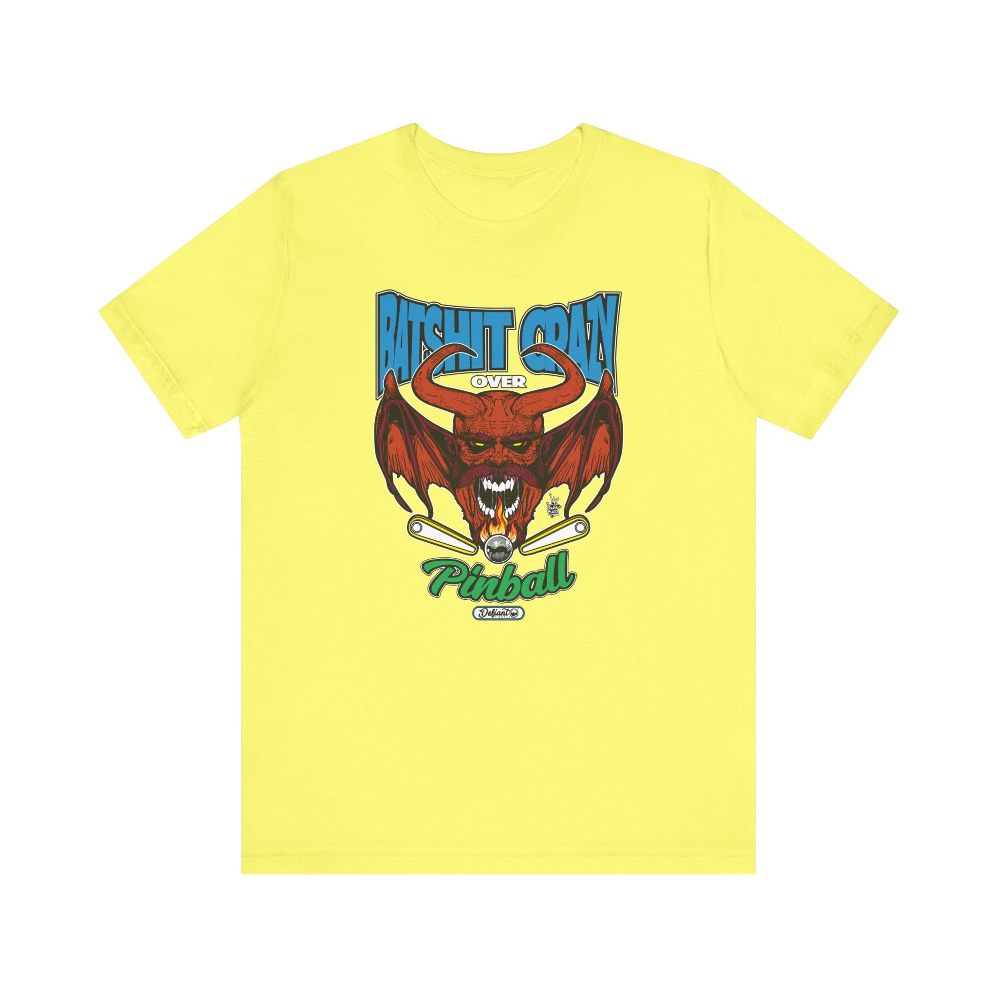 Bat Shit Crazy - Unisex Jersey Short Sleeve Tee | Defiant Pinball Co.