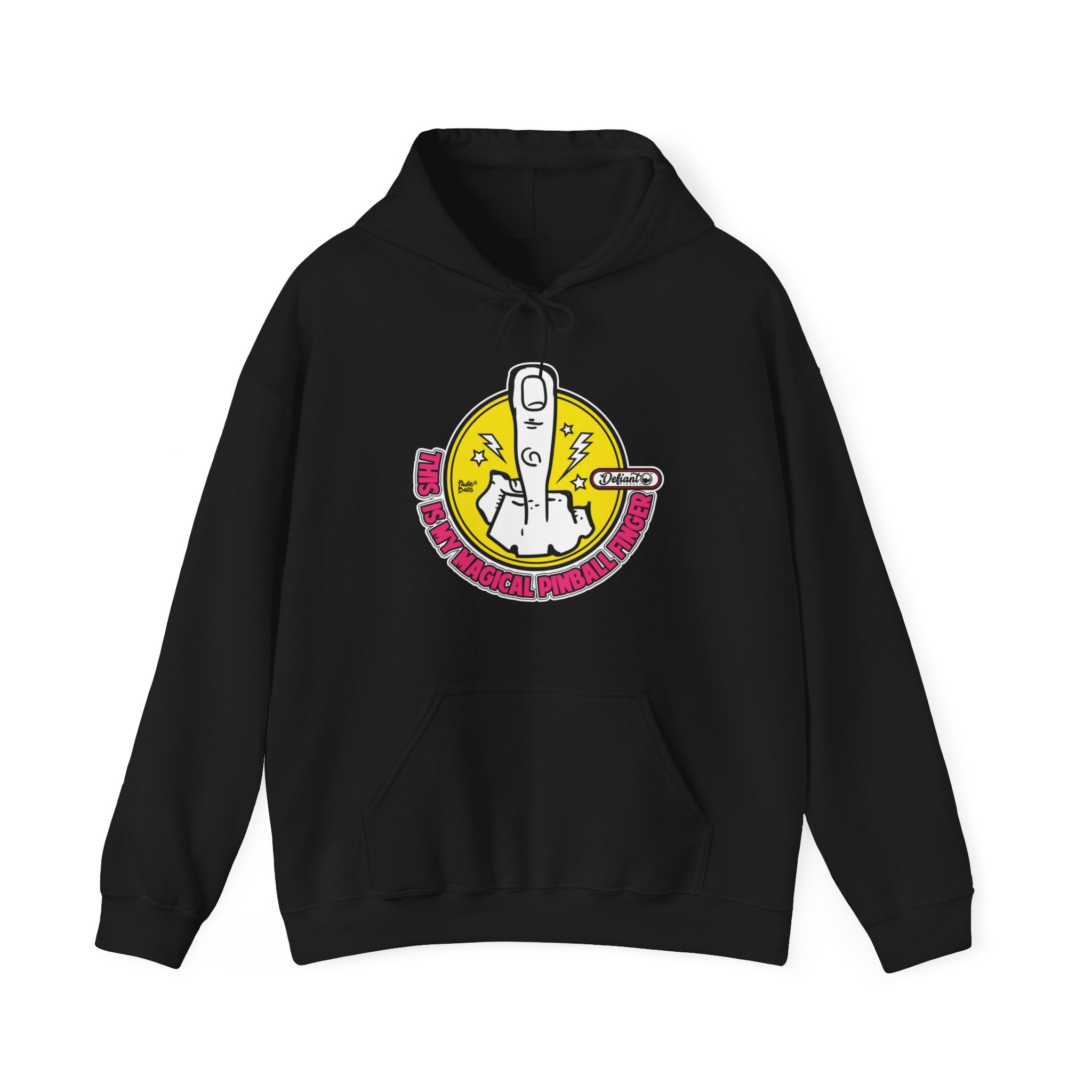 MAGICAL PINBALL FINGER - Unisex Heavy Blend™ Hooded Sweatshirt