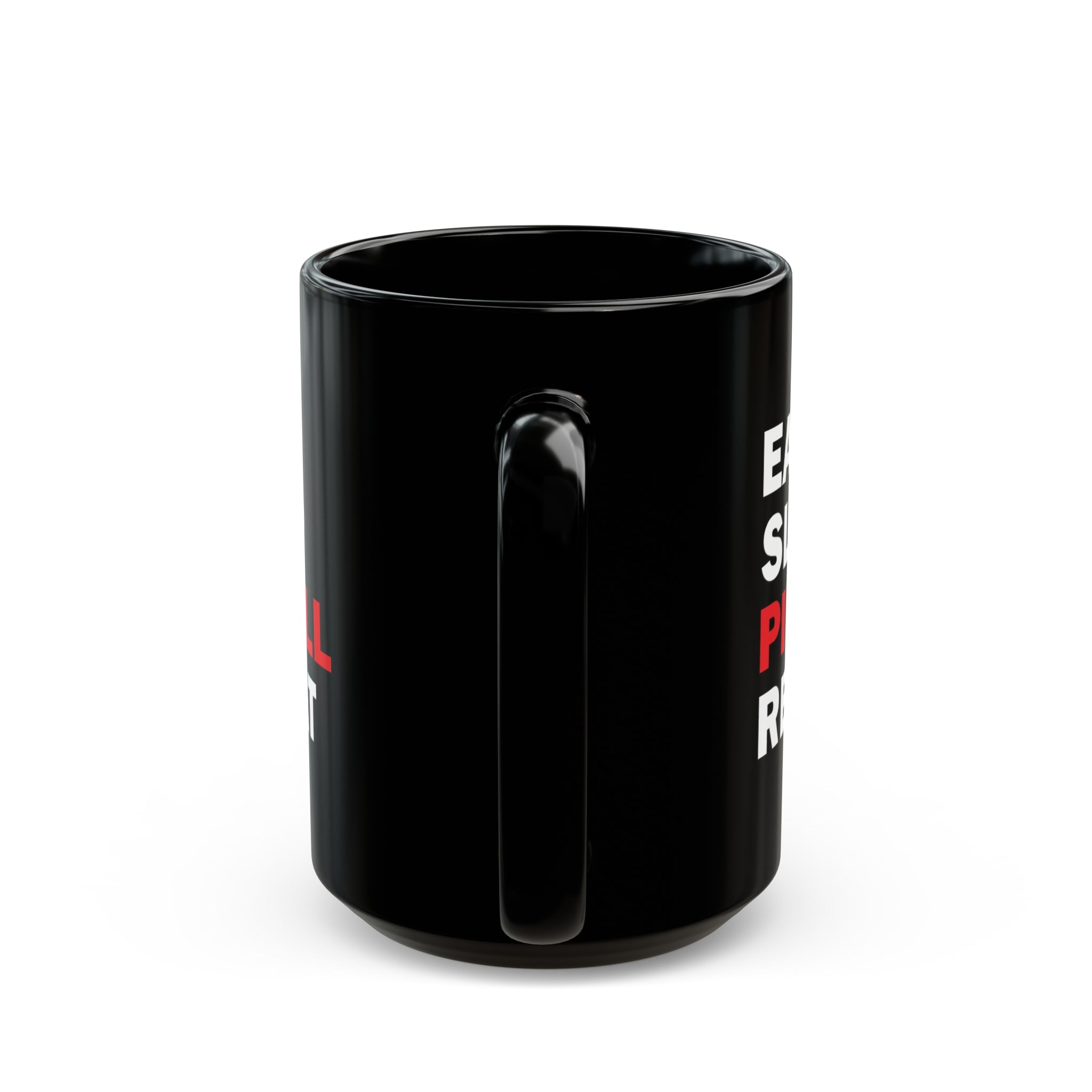 EAT SLEEP PINBALL REPEAT - Black Mug (11oz, 15oz)