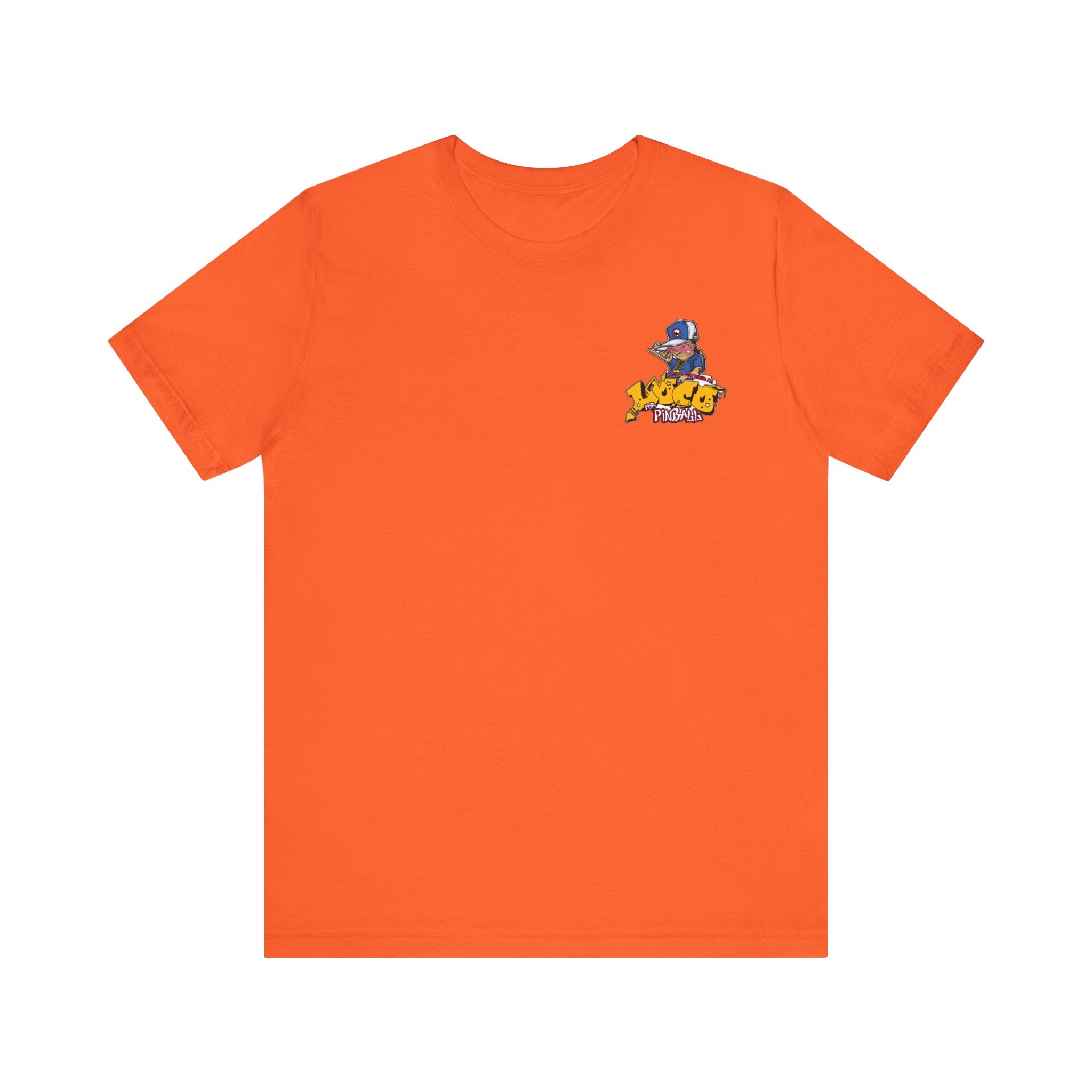 LOCO FOR PINBALL - Front & Back Print Unisex Jersey Short Sleeve Tee