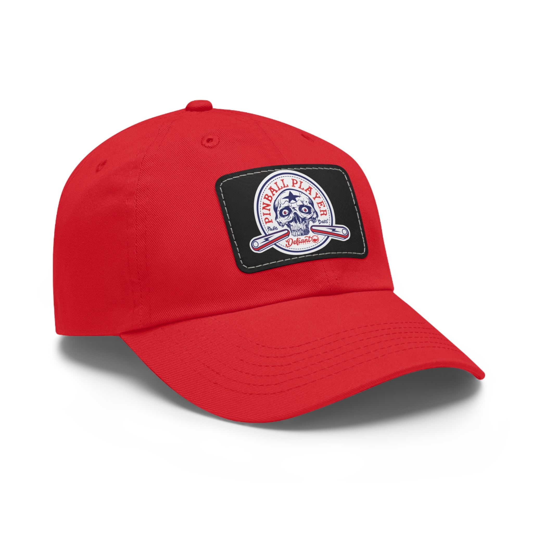 SNEAKY PLAYER - Dad Hat with Leather Patch (Rectangle)