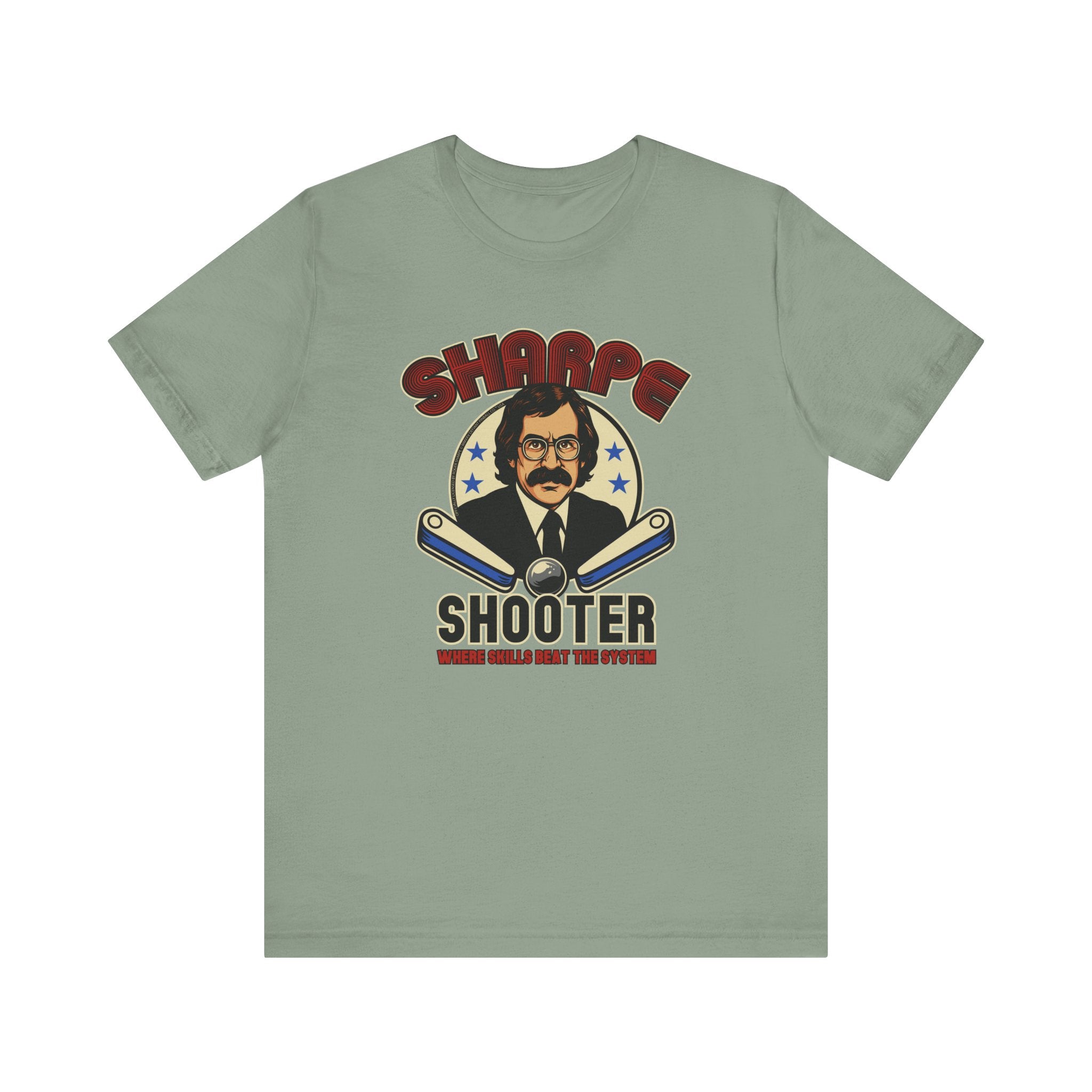 SHARPE SHOOTER - Where Skills Beat the System - Unisex Jersey Short Sleeve Tee