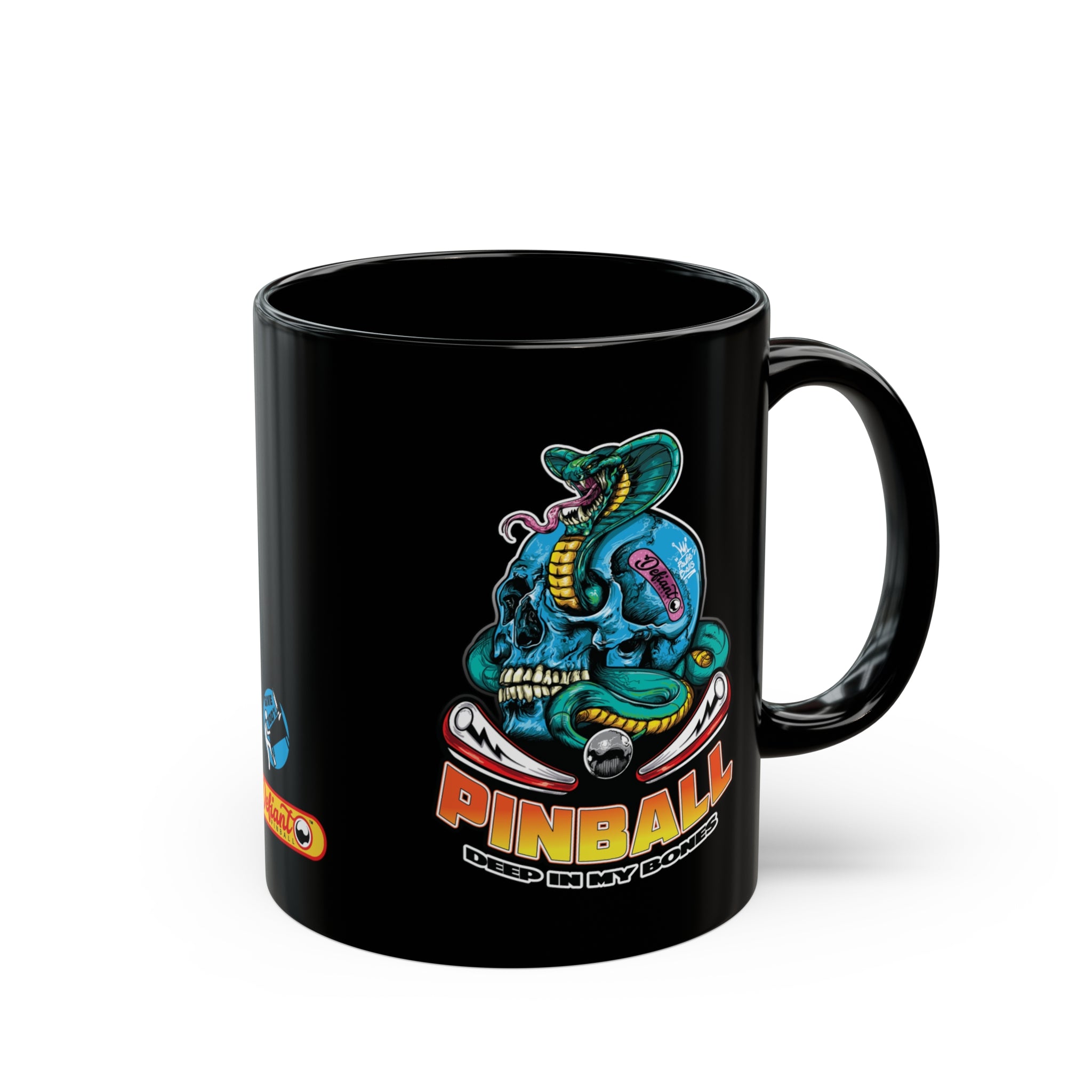 DEEP BONES - Black Mug (11oz, 15oz)