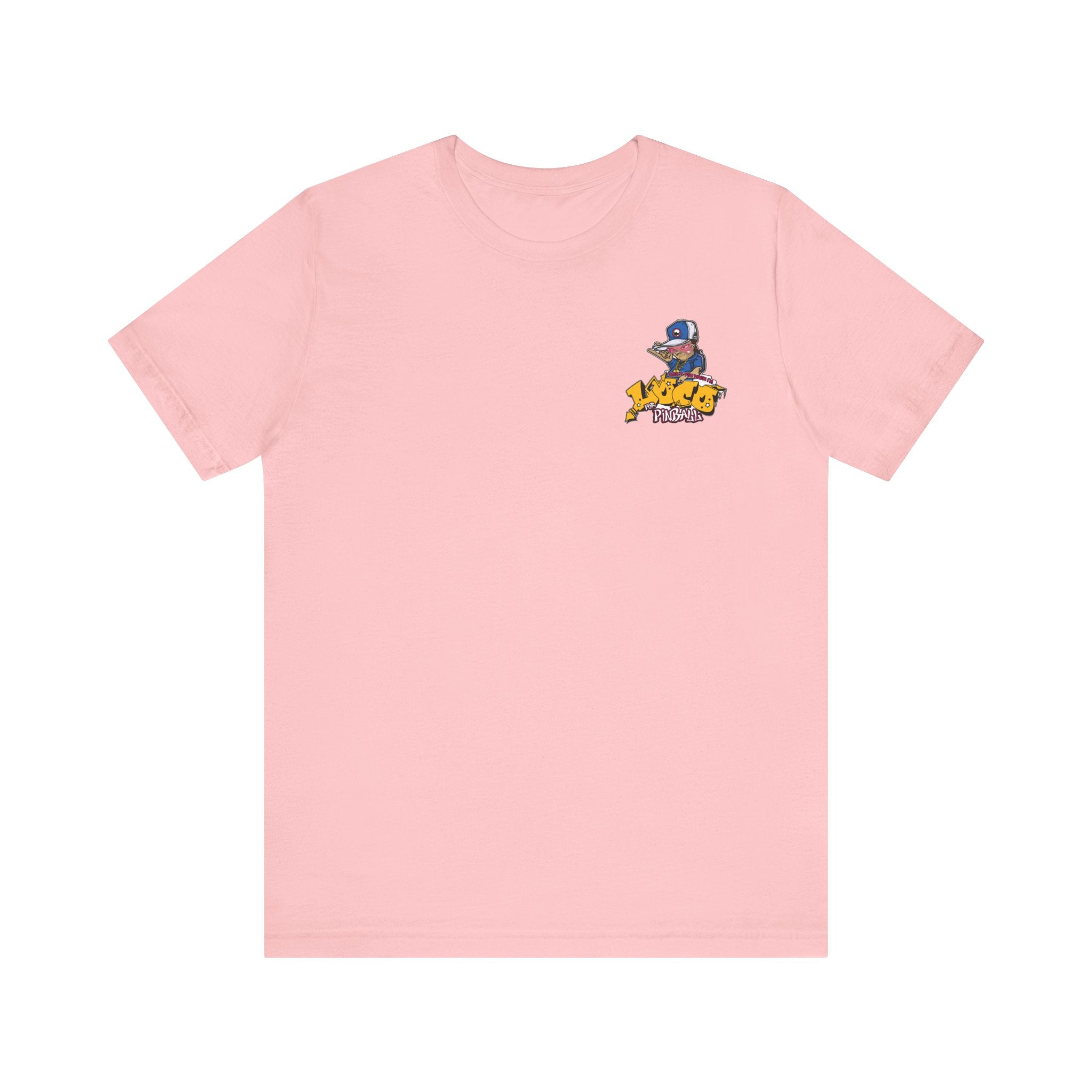 LOCO FOR PINBALL - Front & Back Print Unisex Jersey Short Sleeve Tee