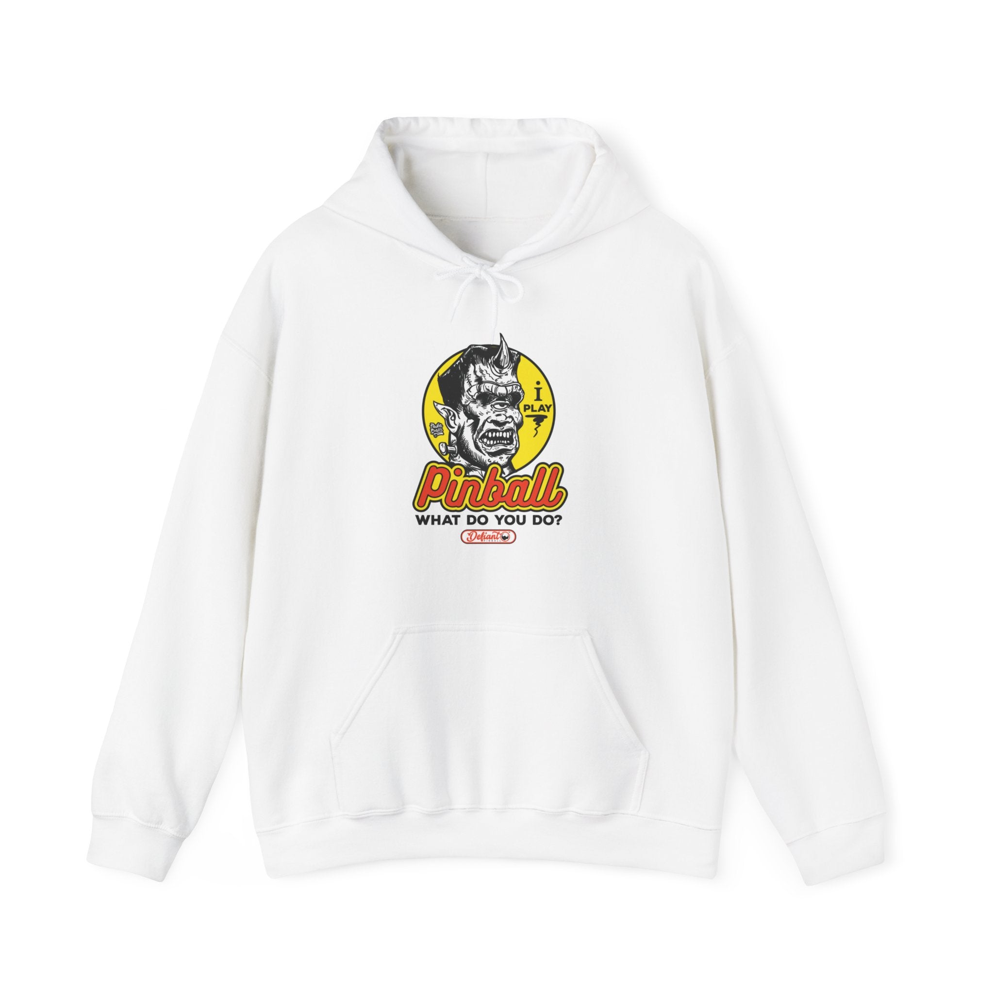 I Play Pinball What Do You Do? - Unisex Heavy Blend™ Hooded Sweatshirt