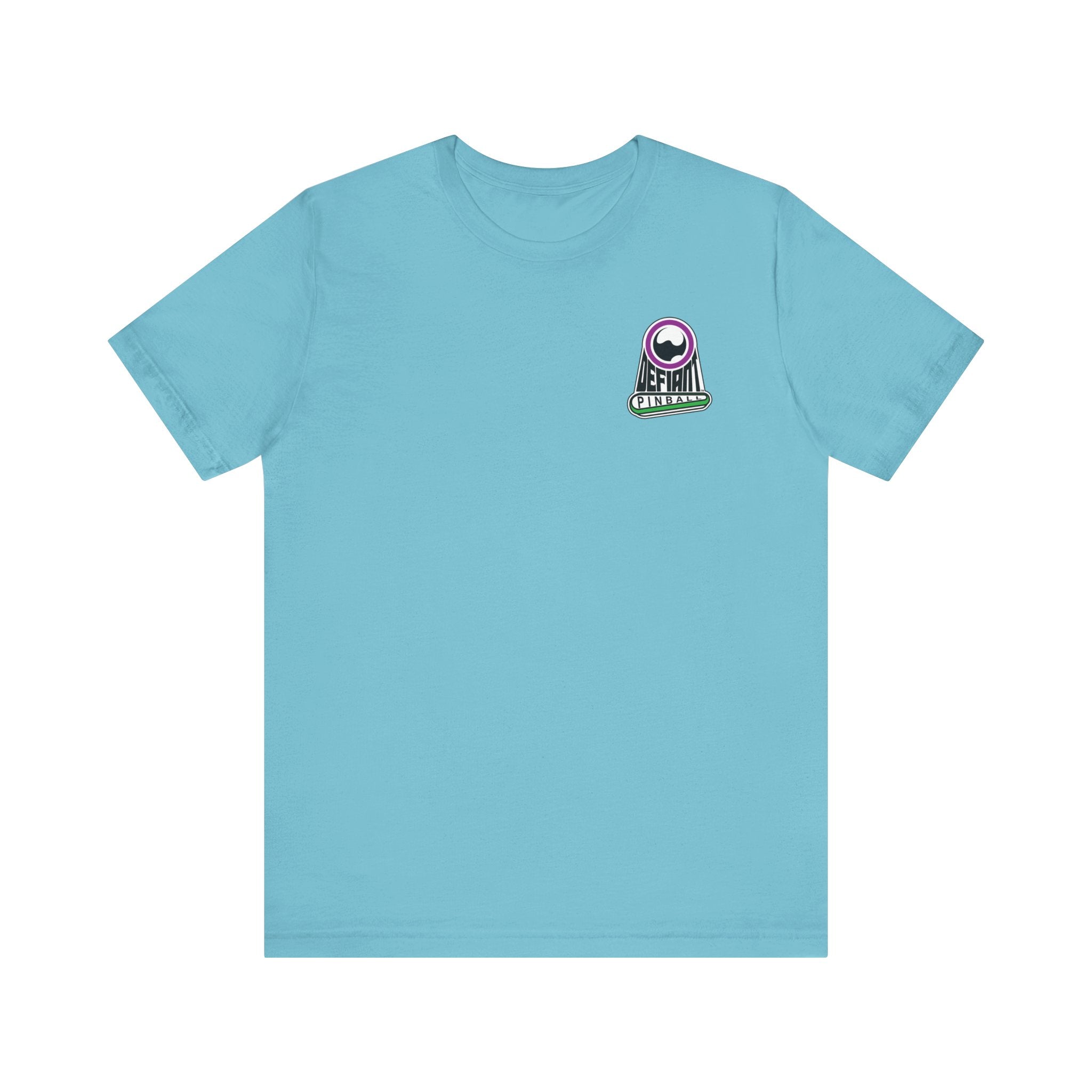 PIN - BASHER - Front & Back Print  Unisex Jersey Short Sleeve Tee