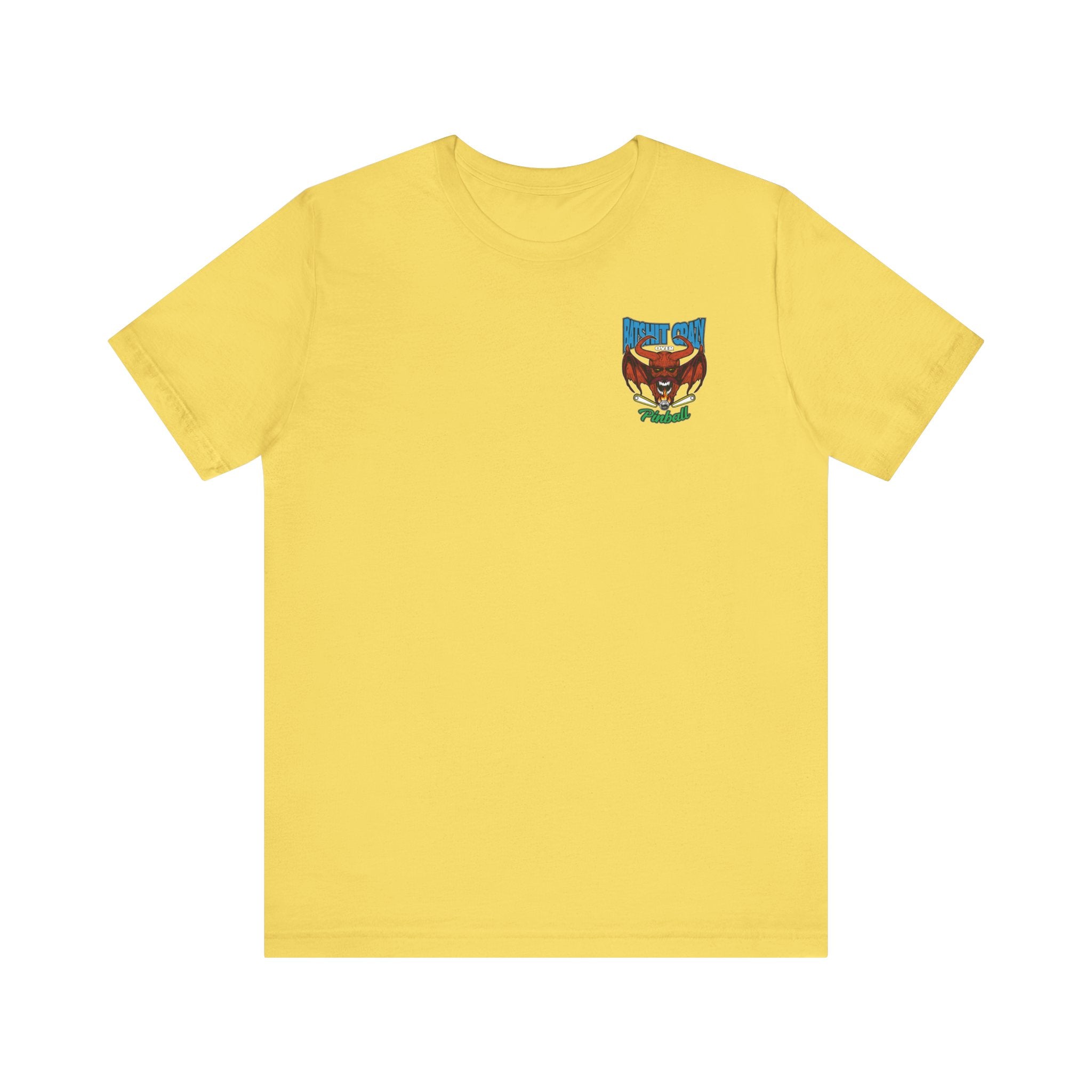Bat Shit Crazy - Front & Back Print Unisex Jersey Short Sleeve Tee