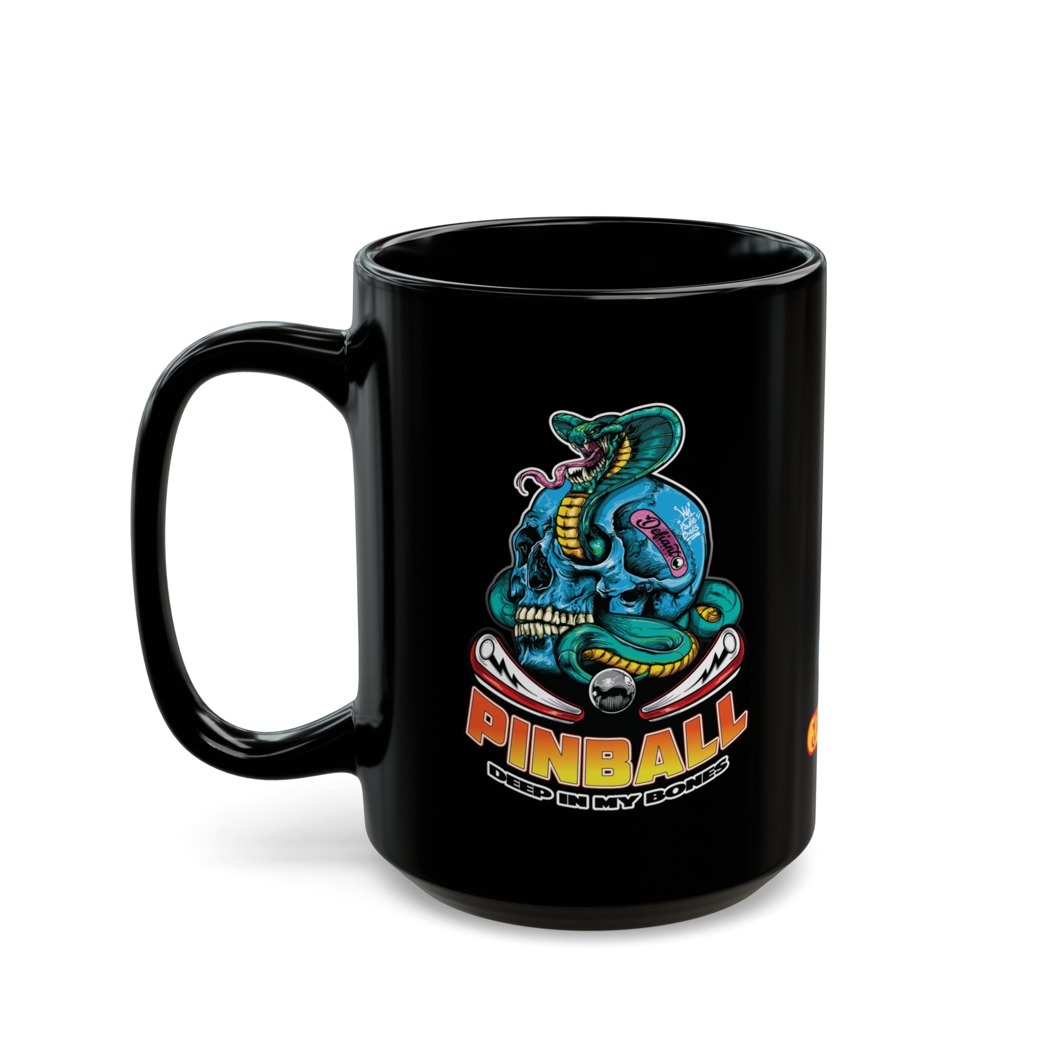 DEEP BONES - Black Mug (11oz, 15oz)