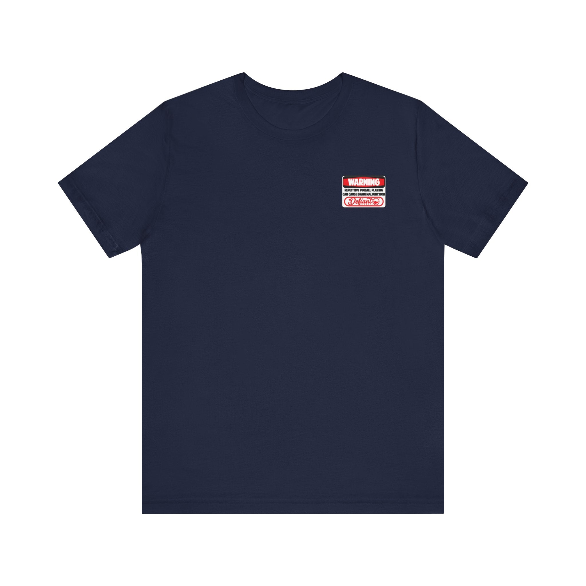 Brain MALFUNCTION - Front & Back Print Unisex Jersey Short Sleeve Tee