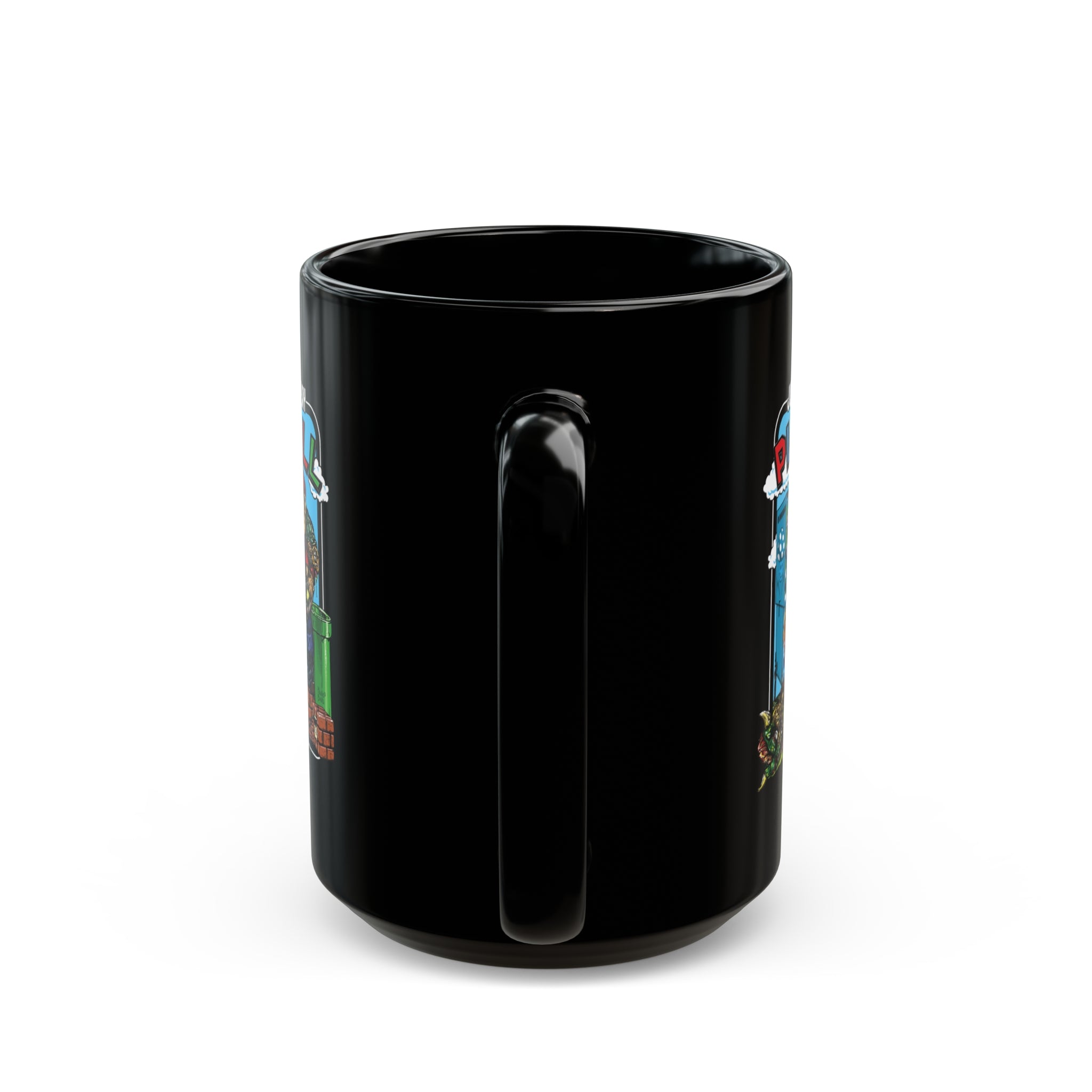 SICK OF JUMPING -  Black Mug (11oz, 15oz)