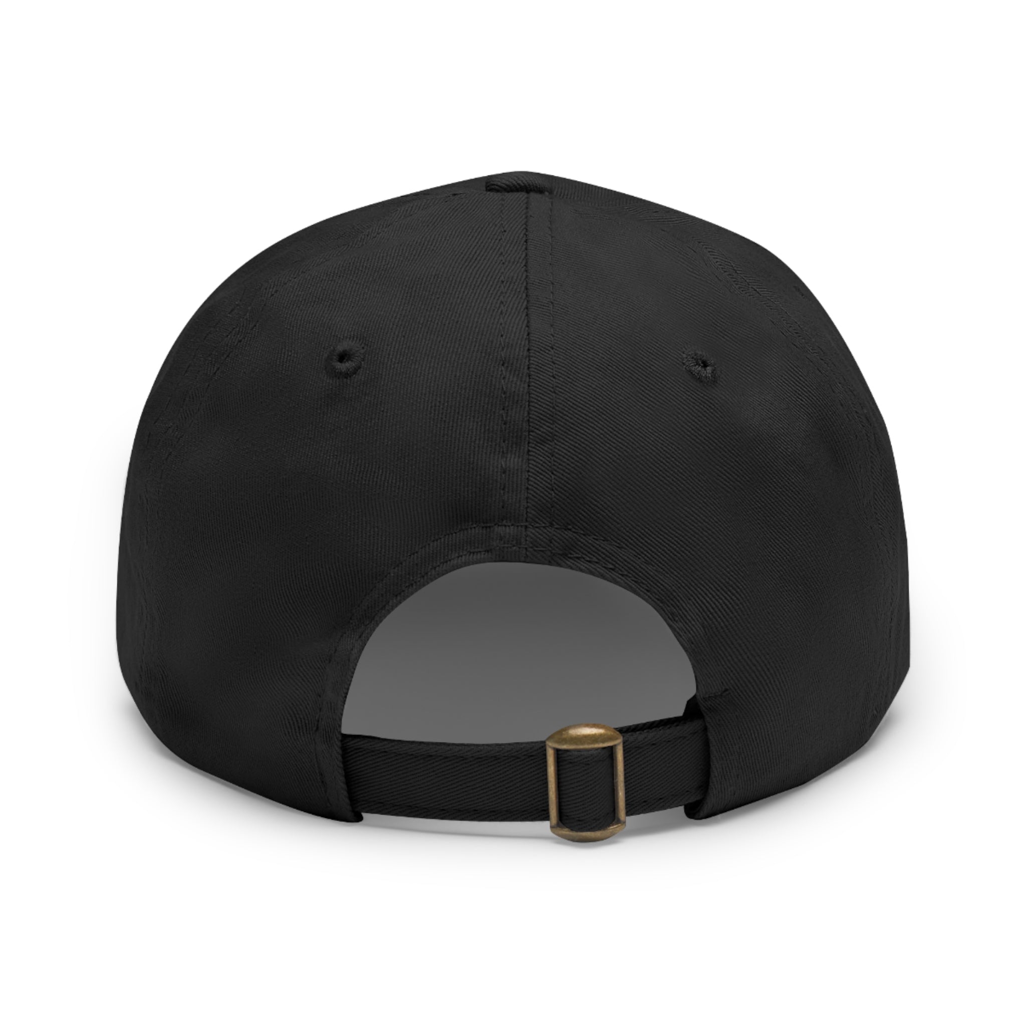 BADASS PINBALL PLAYER - Dad Hat with Leather Patch (Rectangle)