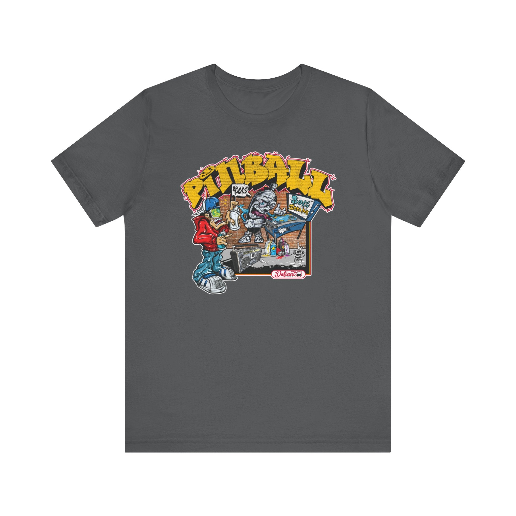 ROCK STEADY PINBALL - Unisex Jersey Short Sleeve Tee