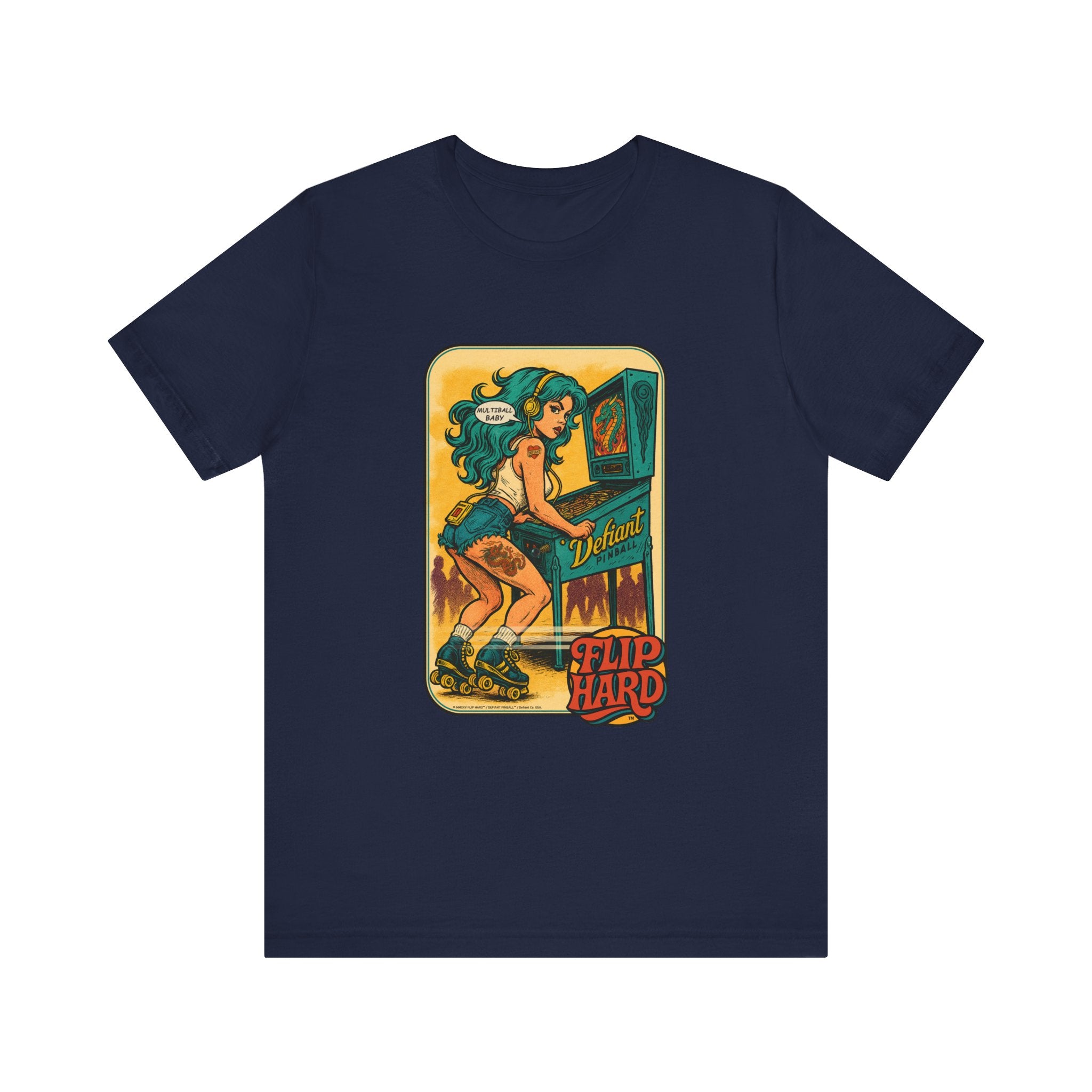 FLIP HARD™ - Unisex Jersey Short Sleeve Tee