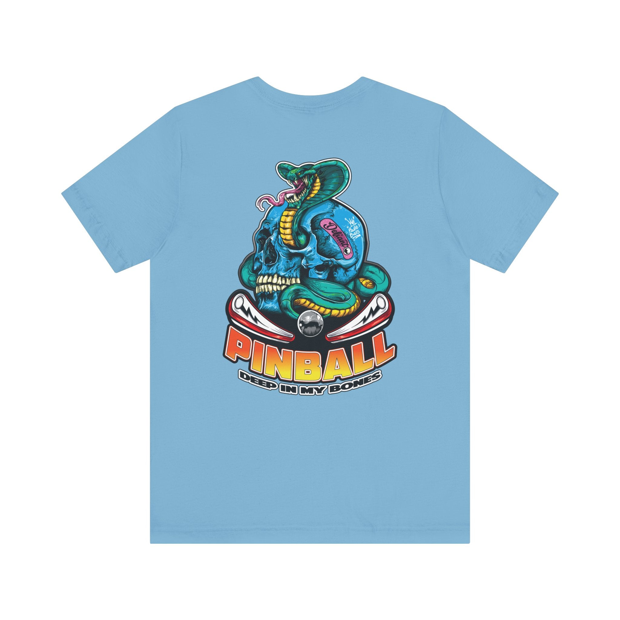 DEEP BONES - Front & Back Print  Unisex Jersey Short Sleeve Tee