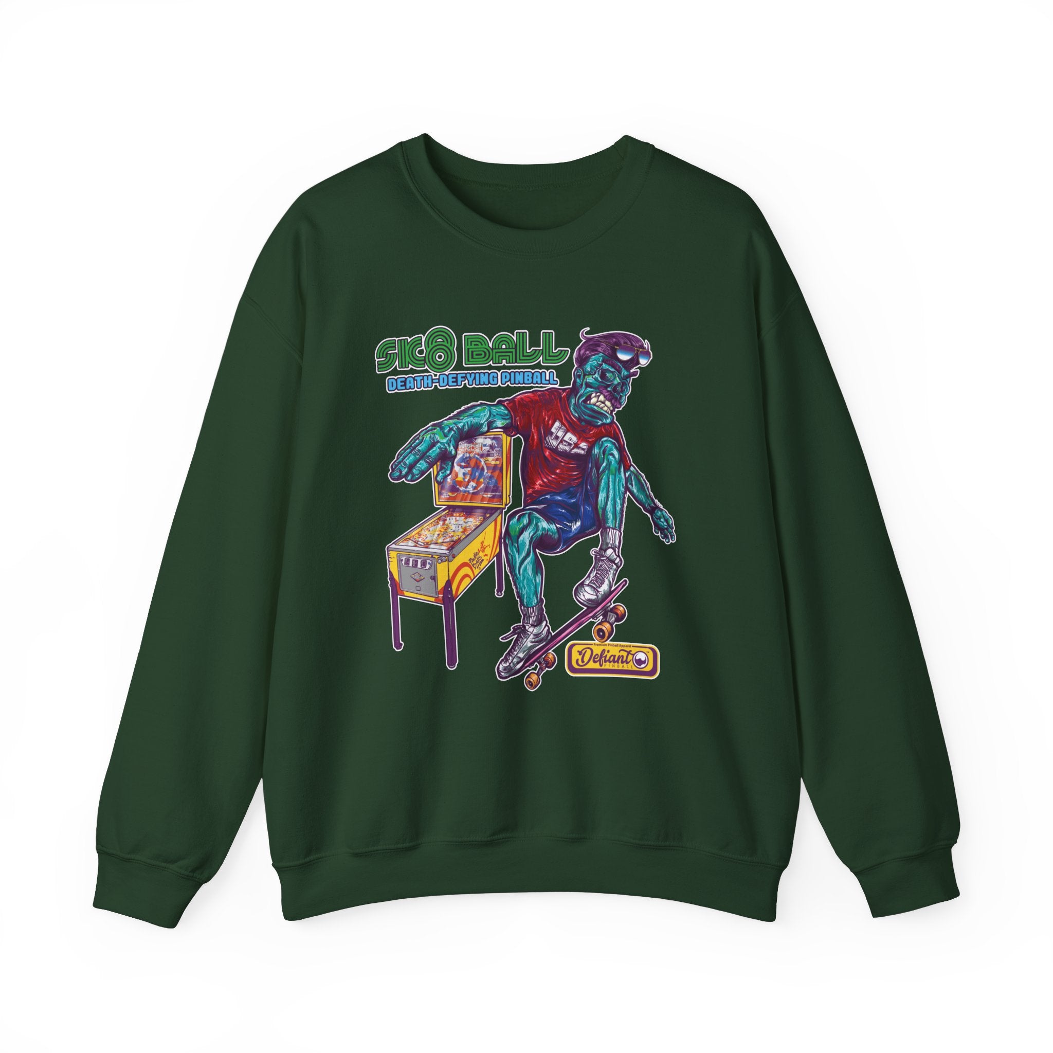 SK8 BALL - Unisex Heavy Blend™ Crewneck Sweatshirt Jumper