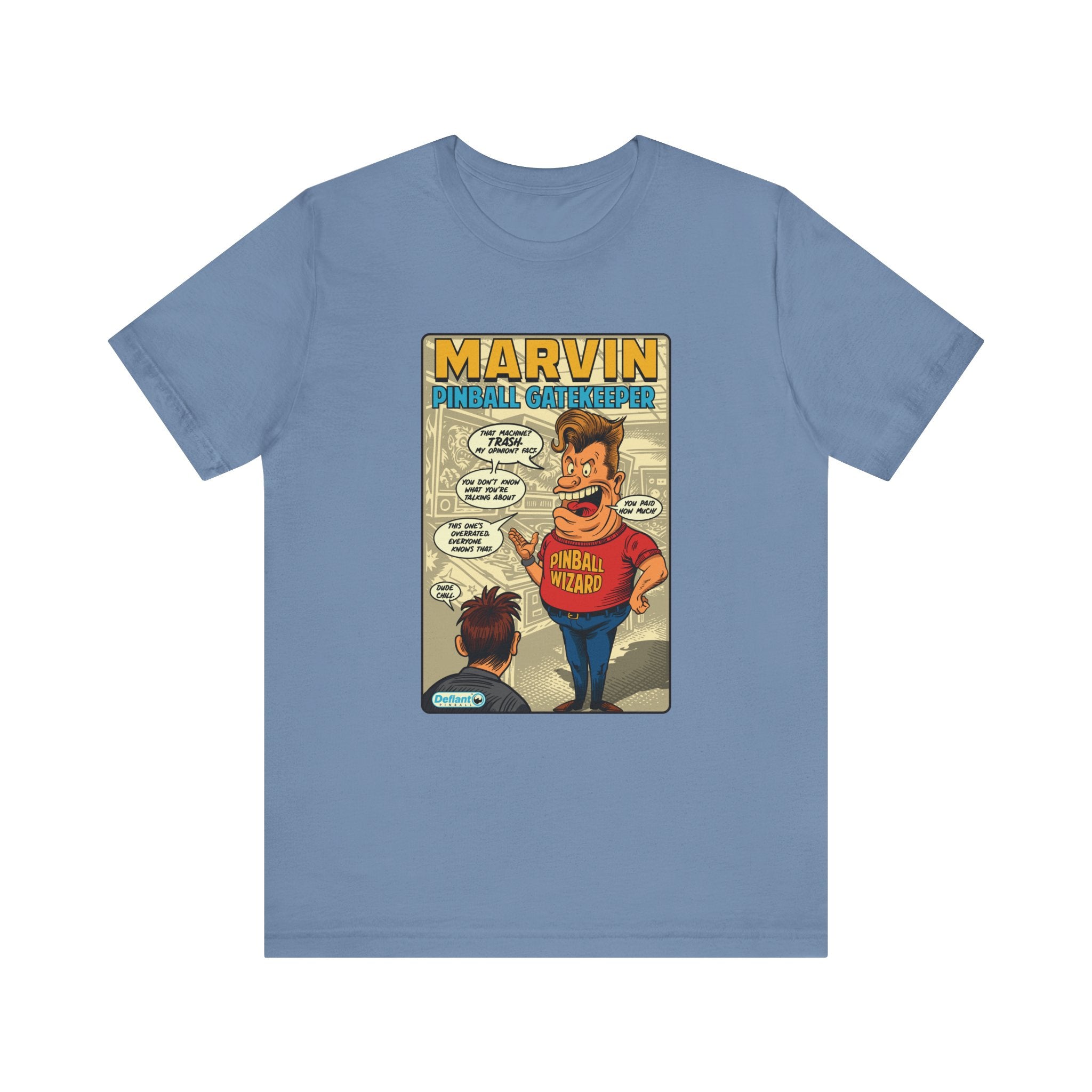 Marvin Pinball Gatekeeper - Unisex Jersey Short Sleeve Tee