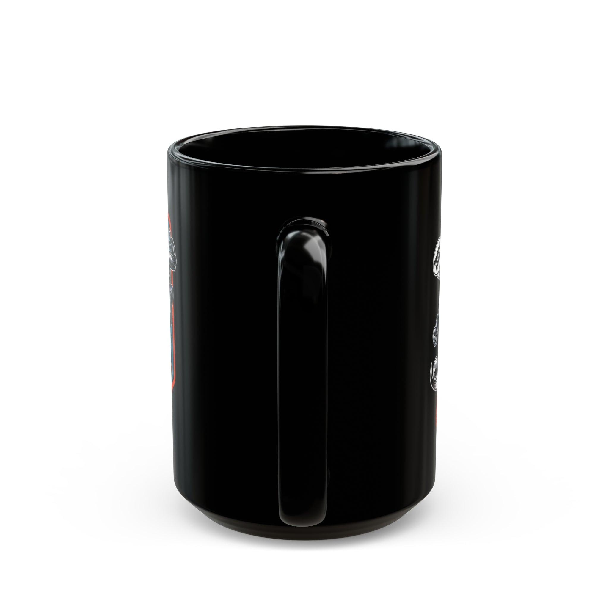 SK8 Pinball Robot - Black Mug (11oz, 15oz)