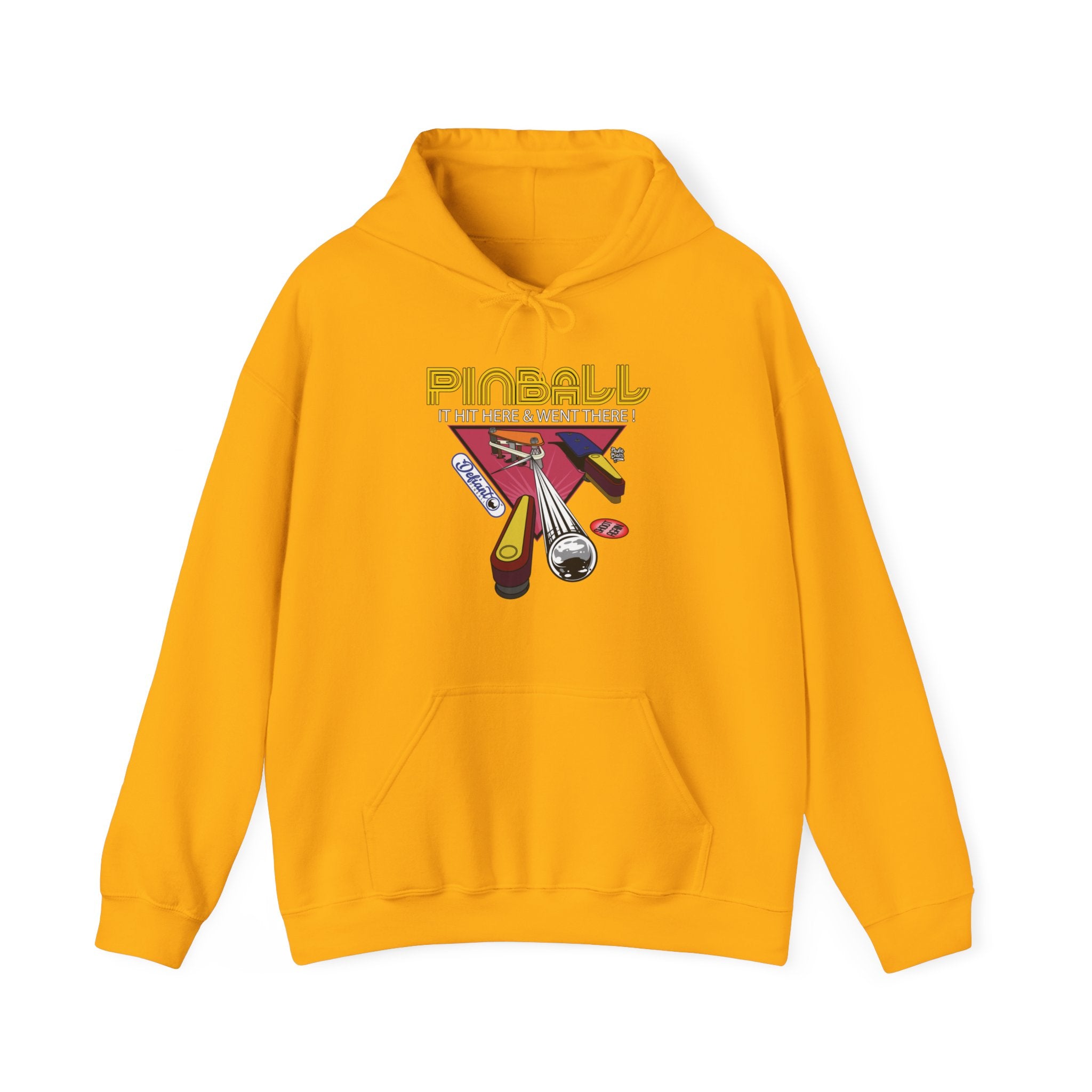 IT HIT HERE & WENT THERE - Unisex Heavy Blend™ Hooded Sweatshirt