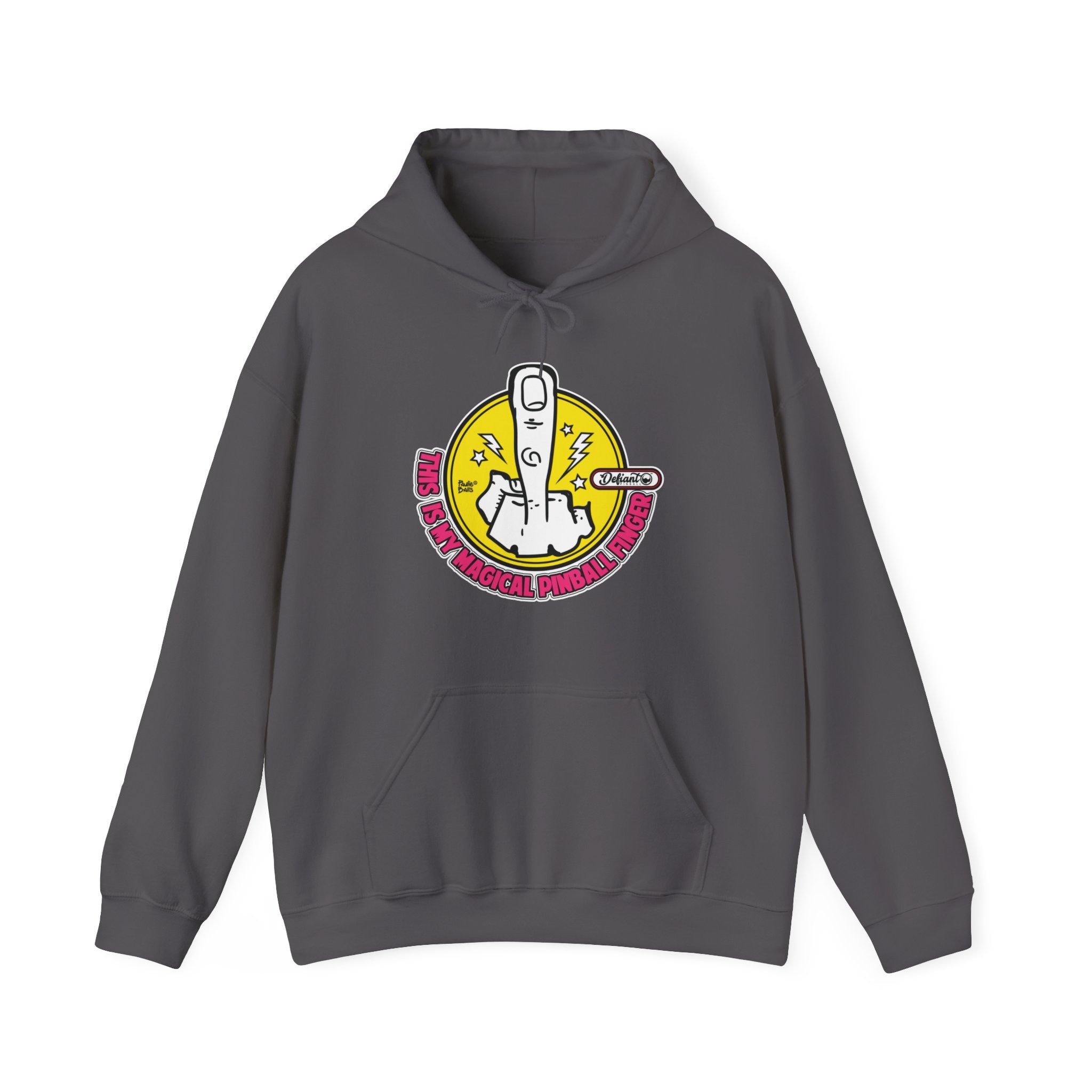 MAGICAL PINBALL FINGER - Unisex Heavy Blend™ Hooded Sweatshirt