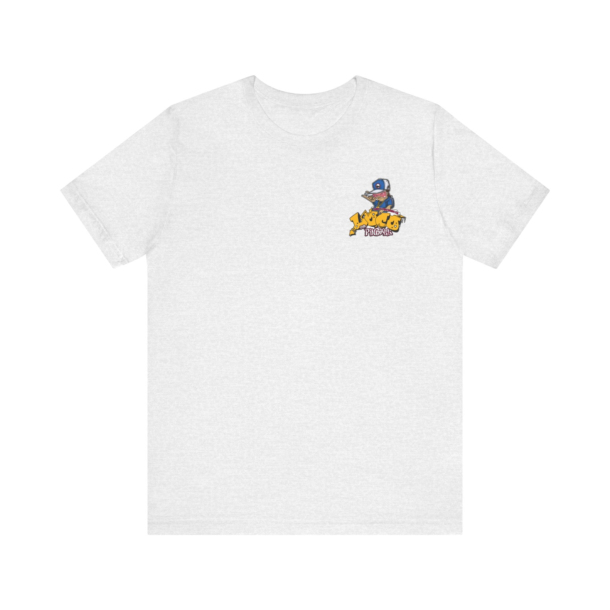 LOCO FOR PINBALL - Front & Back Print Unisex Jersey Short Sleeve Tee