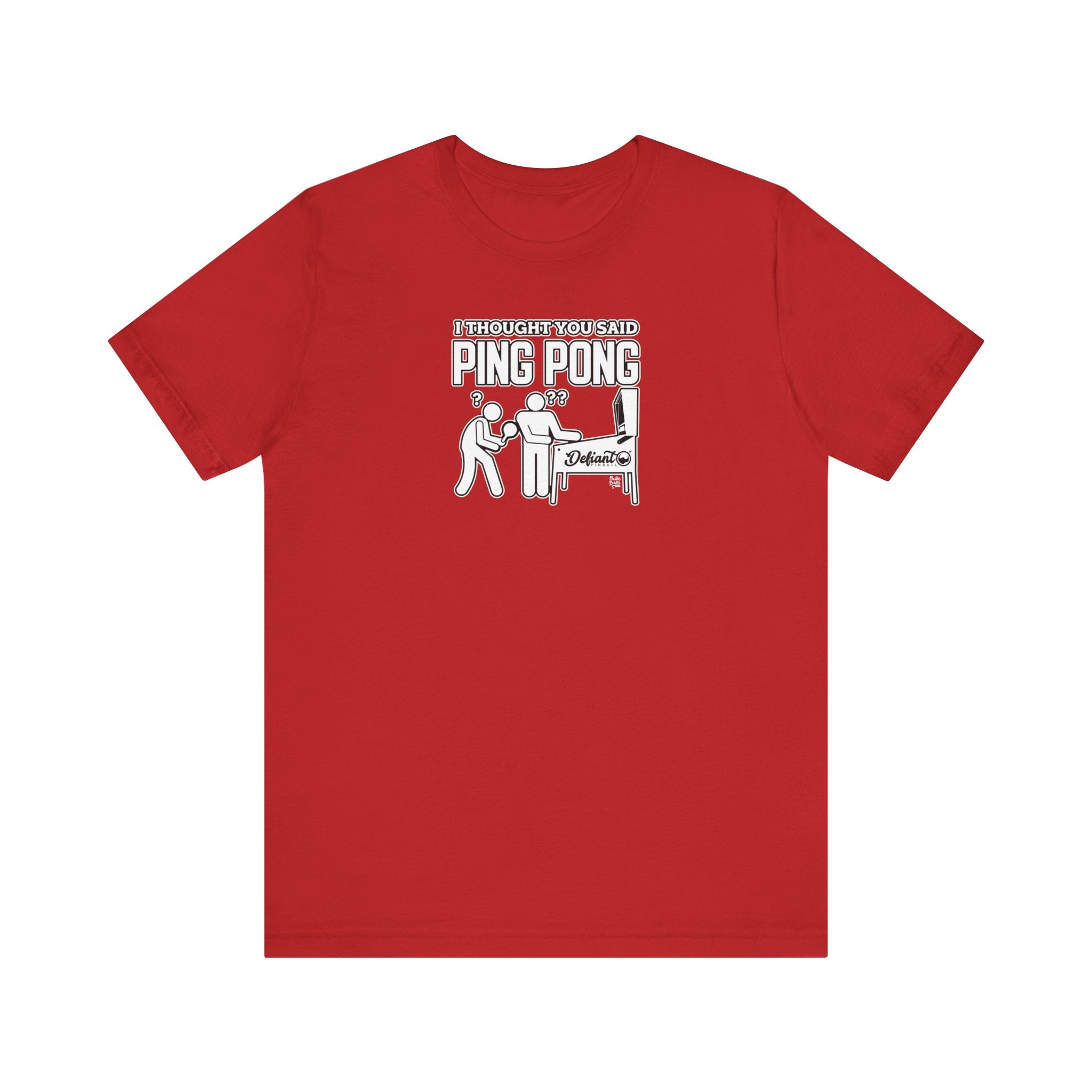PING PONG ? - Unisex Jersey Short Sleeve Tee